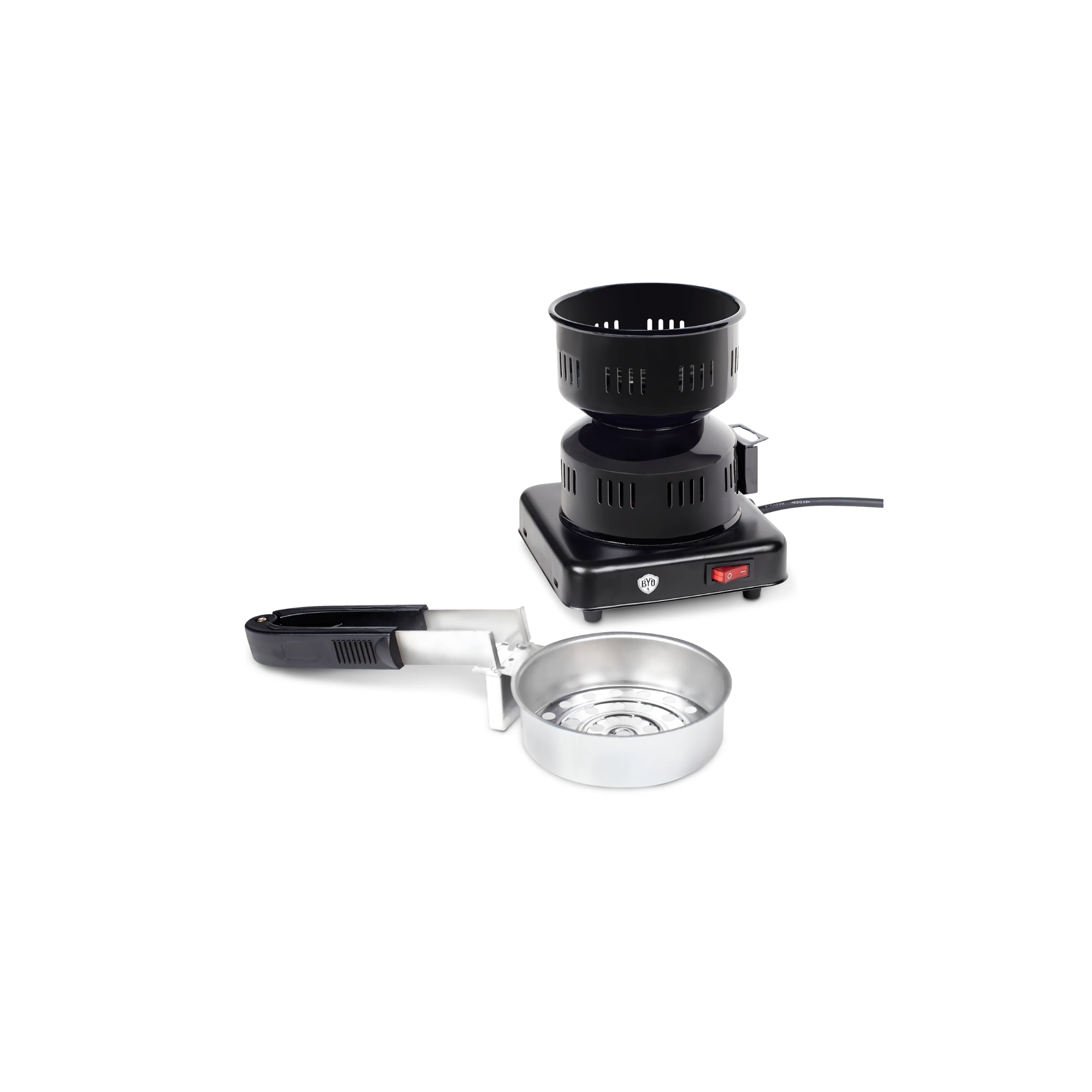 BYO Round Charcoal Burner | Solid Colors CB2