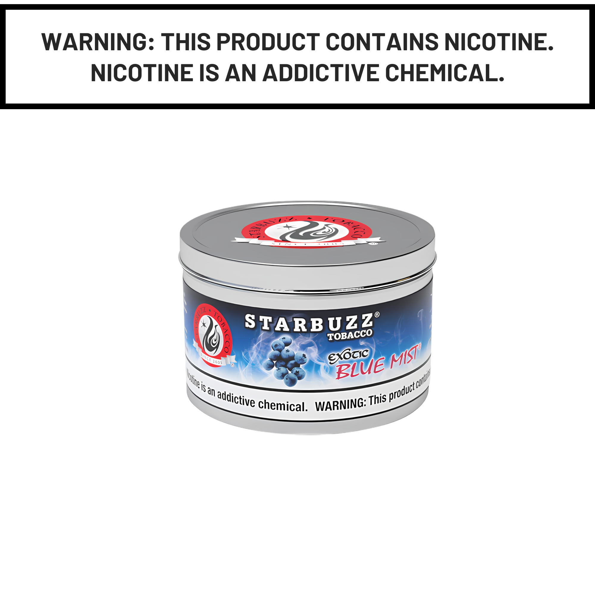 Starbuzz Shisha Tobacco 250g Blue Mist & More Flavors – Smooth Starbuzz Shisha Tobacco 250g Blue Mist & More Flavors – Smooth