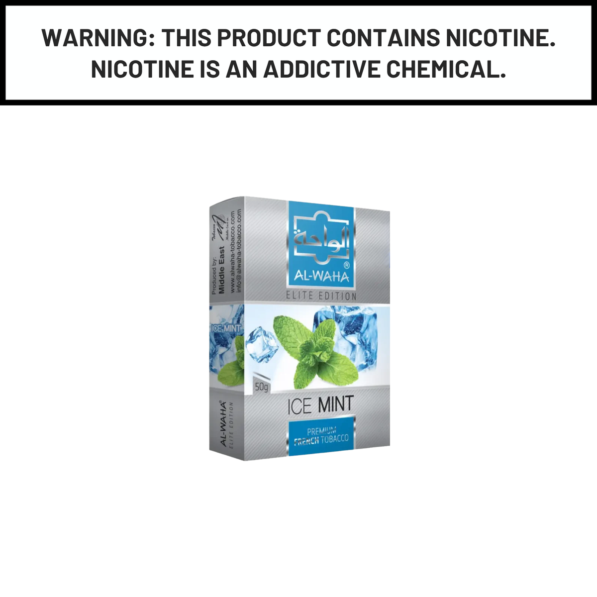Al Waha Hookah Tobacco Ice Mint 50g
