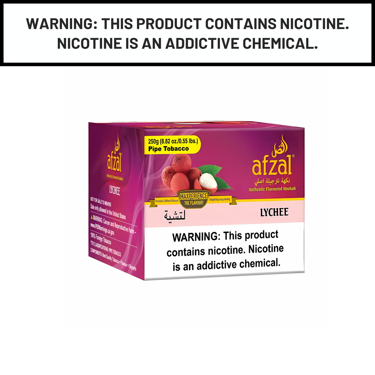 Afzal Hookah Tobacco Lychee 250g
