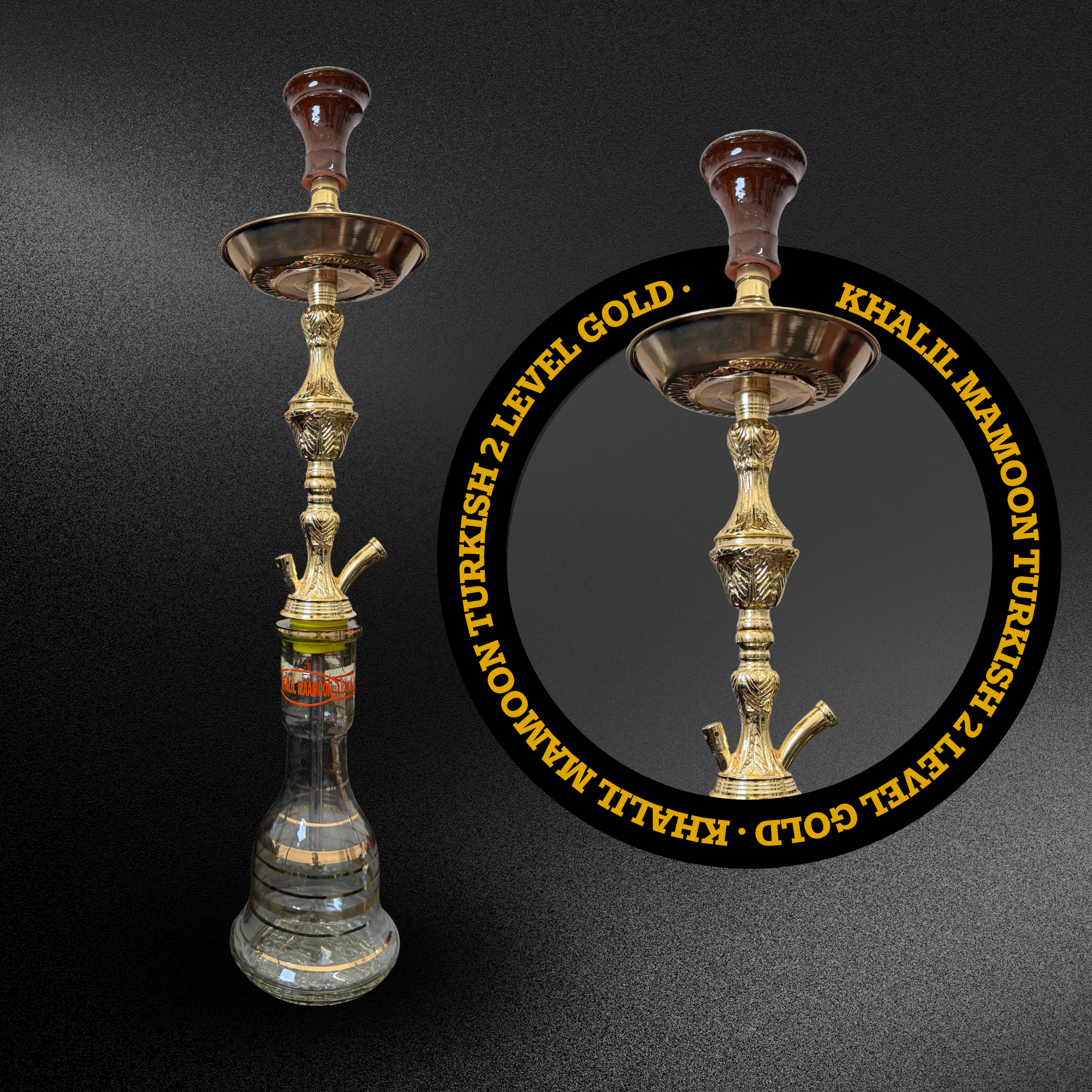 Khalil Mamoon Turkish 2 Level Gold | 3281