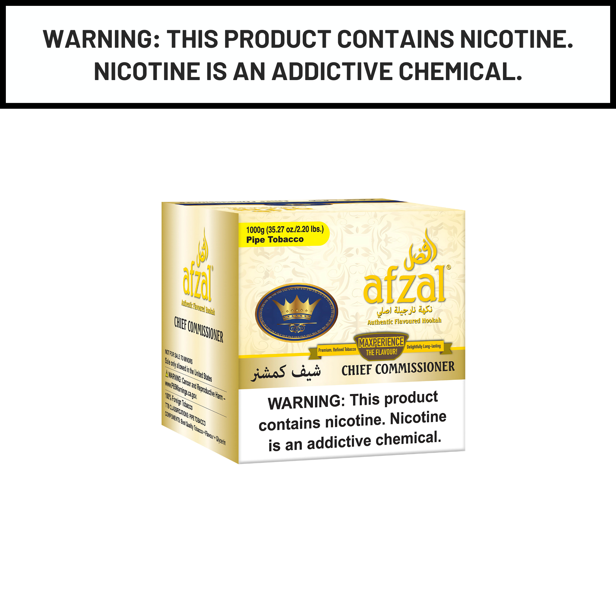 Afzal Shisha Tobacco 1Kg