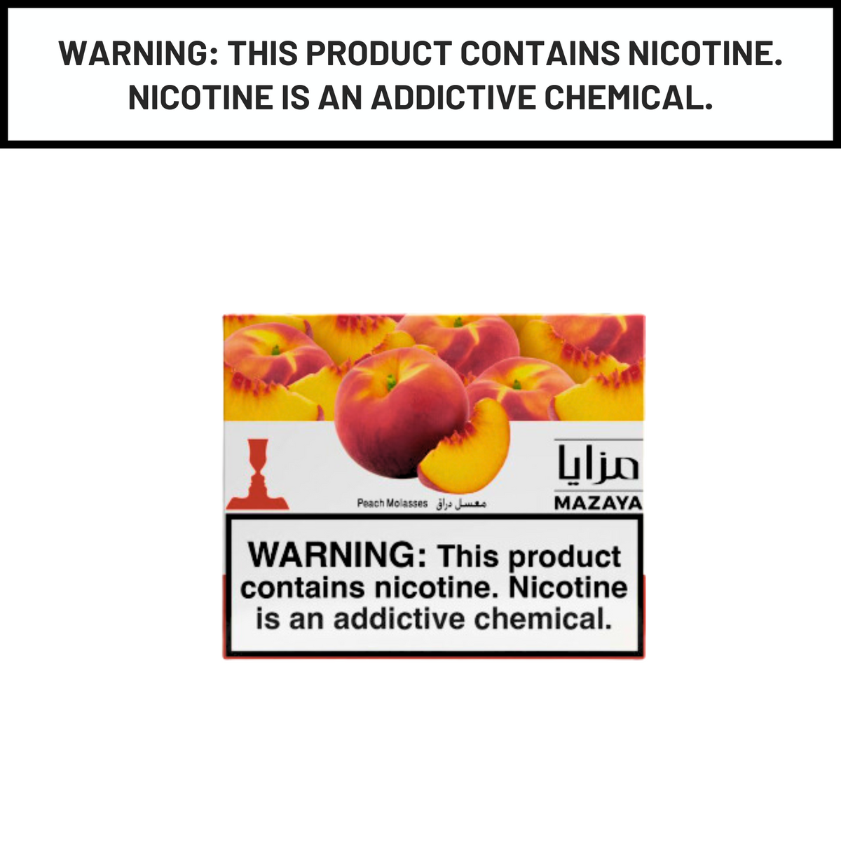 Mazaya Hookah Tobacco Peach 1Kg