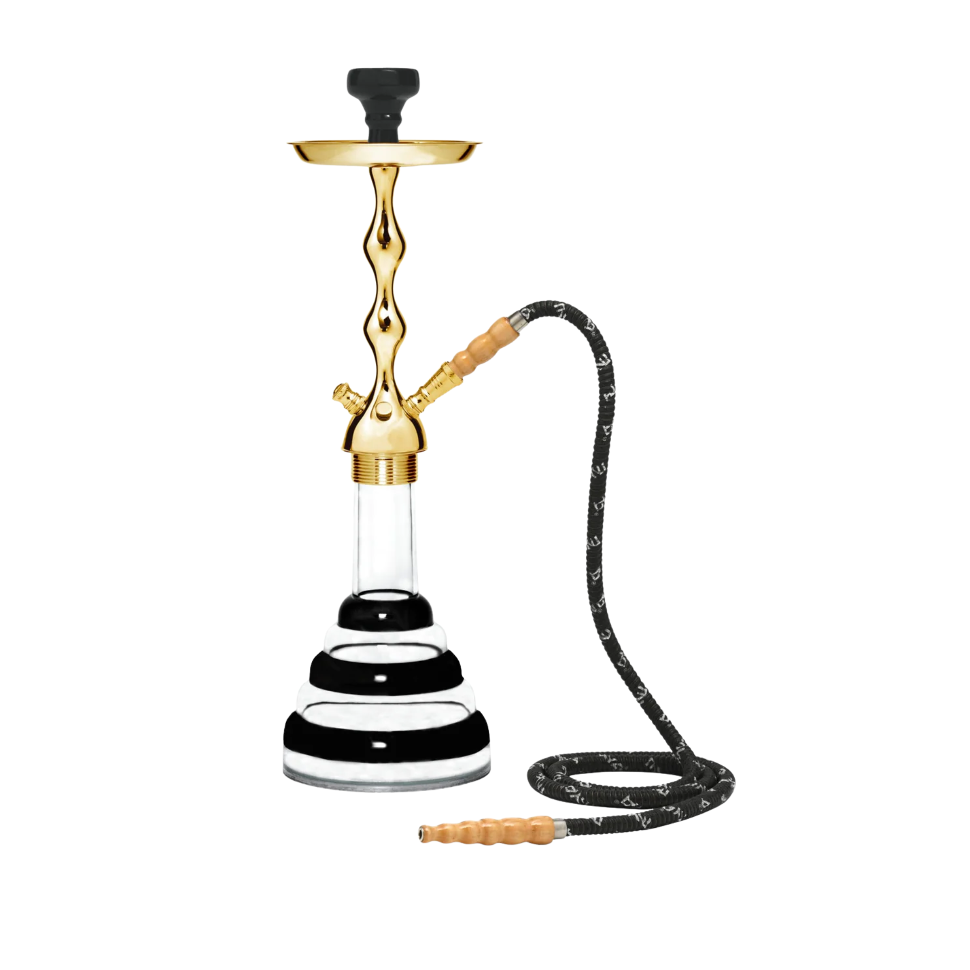 MYA Hookah Acrylic Gold | One Hose
