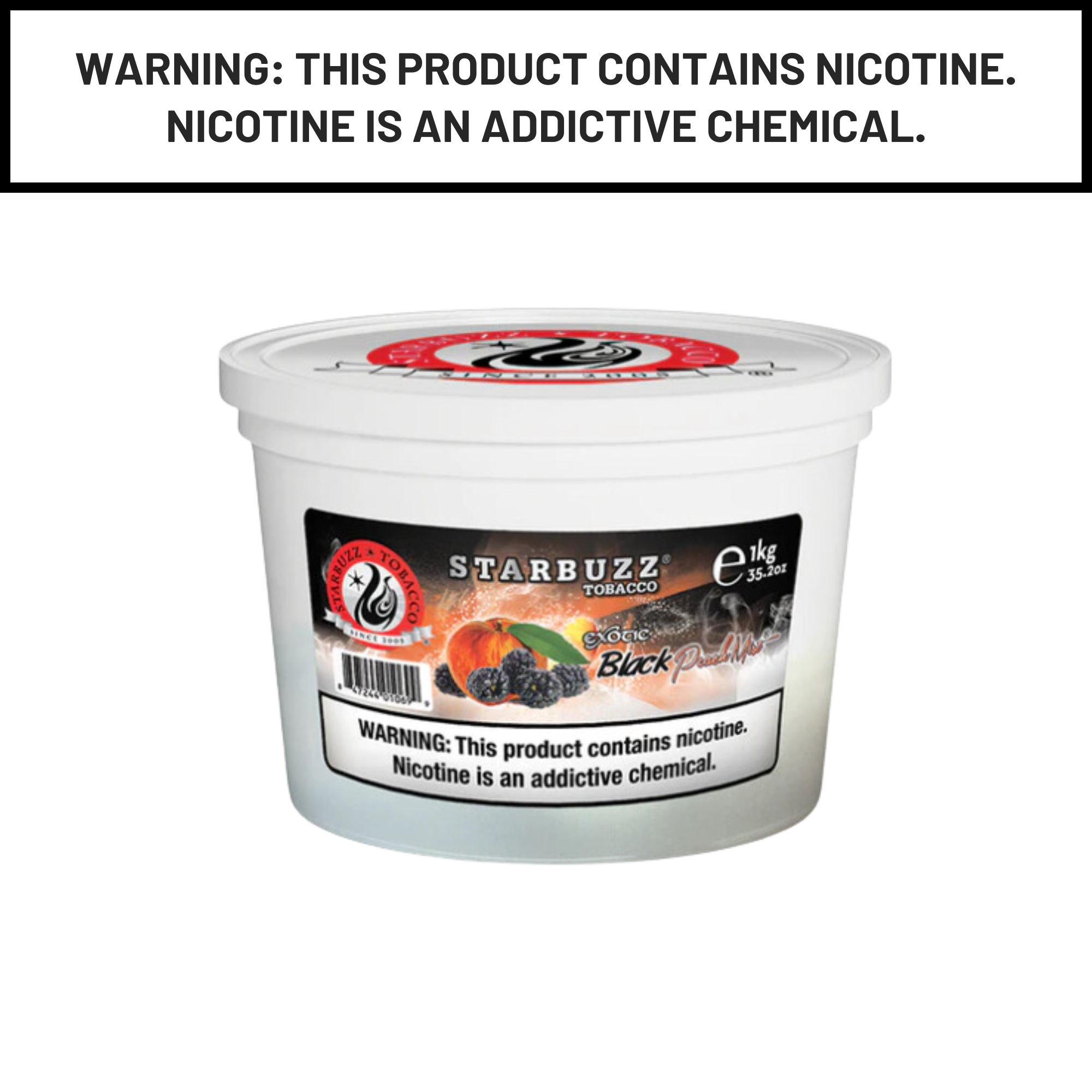 Starbuzz Bold Hookah Shisha Tobacco 1Kg - Hookah Paradise