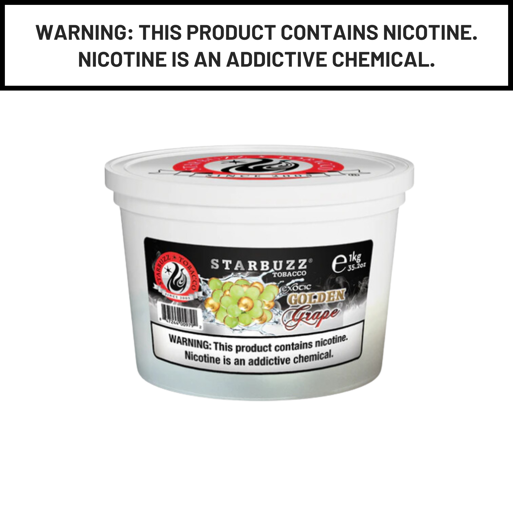 Starbuzz Bold Hookah Shisha Tobacco 1Kg - Hookah Paradise