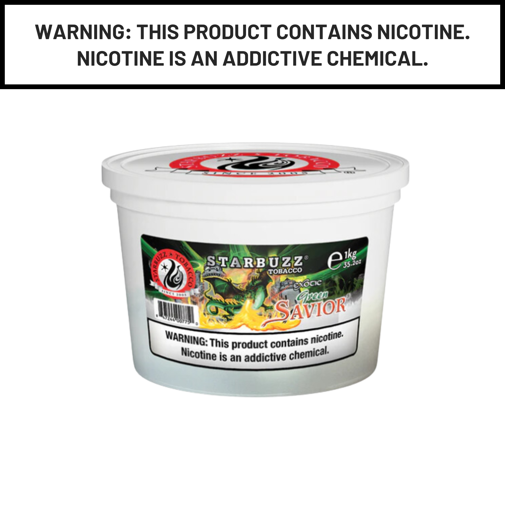 Starbuzz Bold Hookah Shisha Tobacco 1Kg - Hookah Paradise