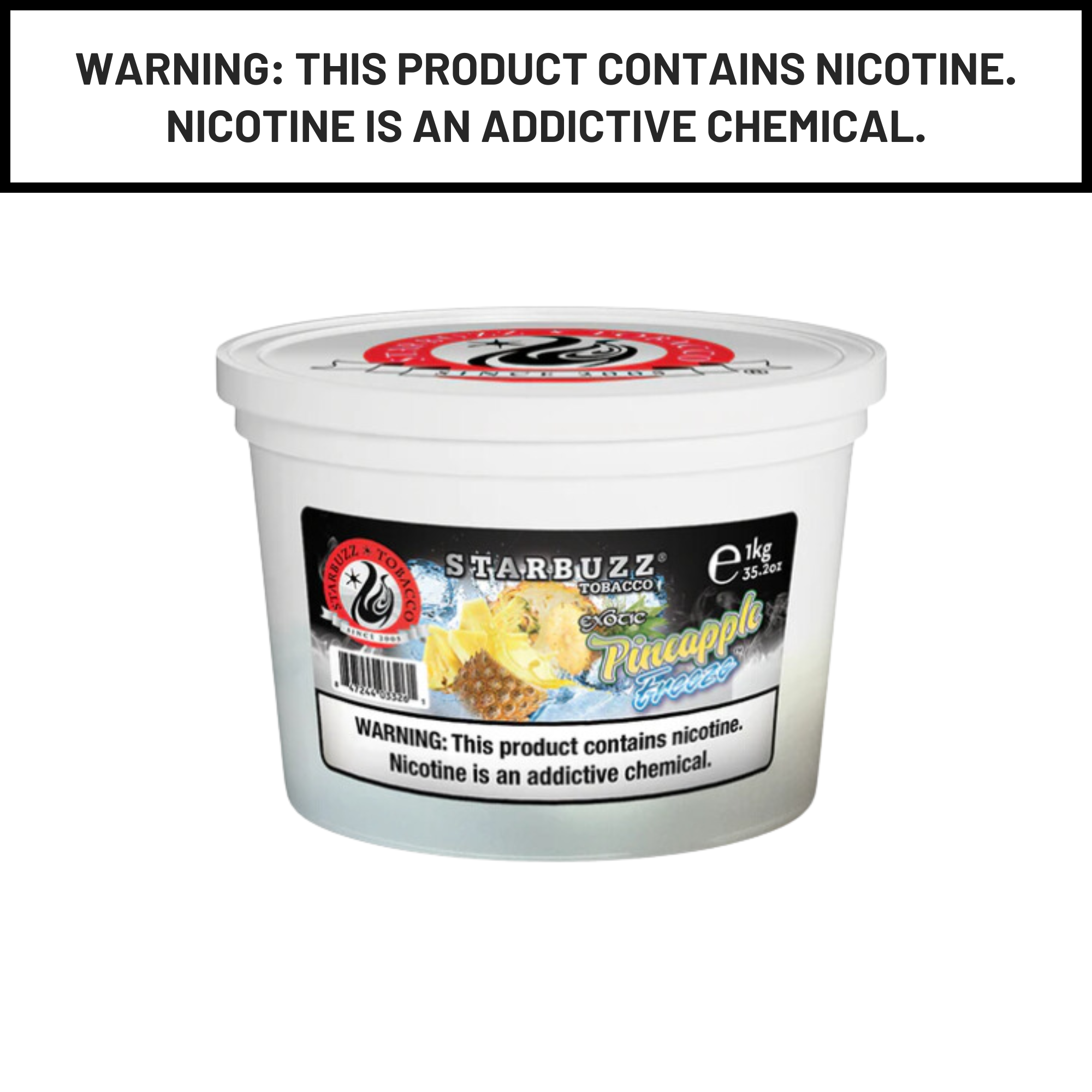 Starbuzz Bold Hookah Shisha Tobacco 1Kg - Hookah Paradise