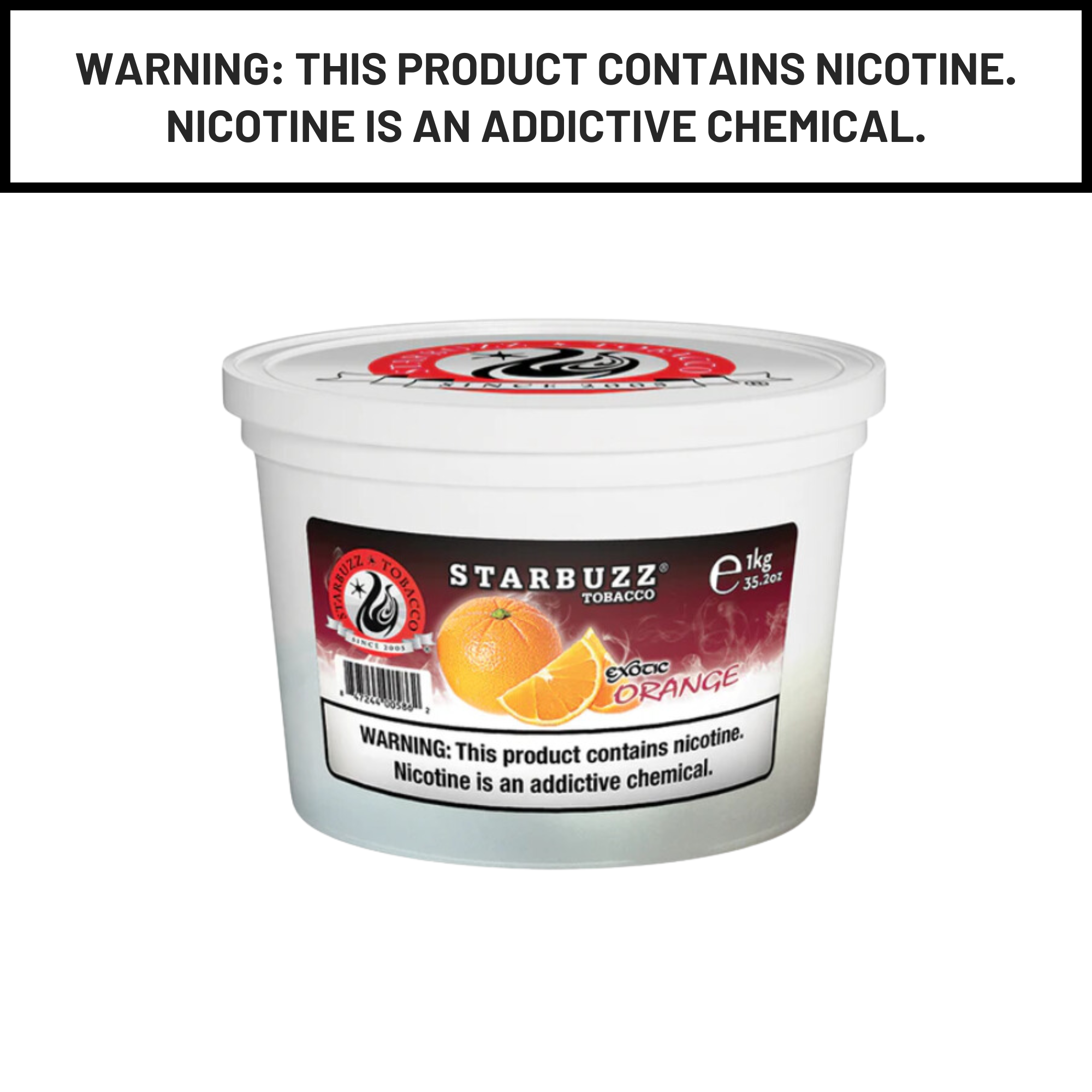Starbuzz Hookah Shisha Tobacco 1Kg - Hookah Paradise