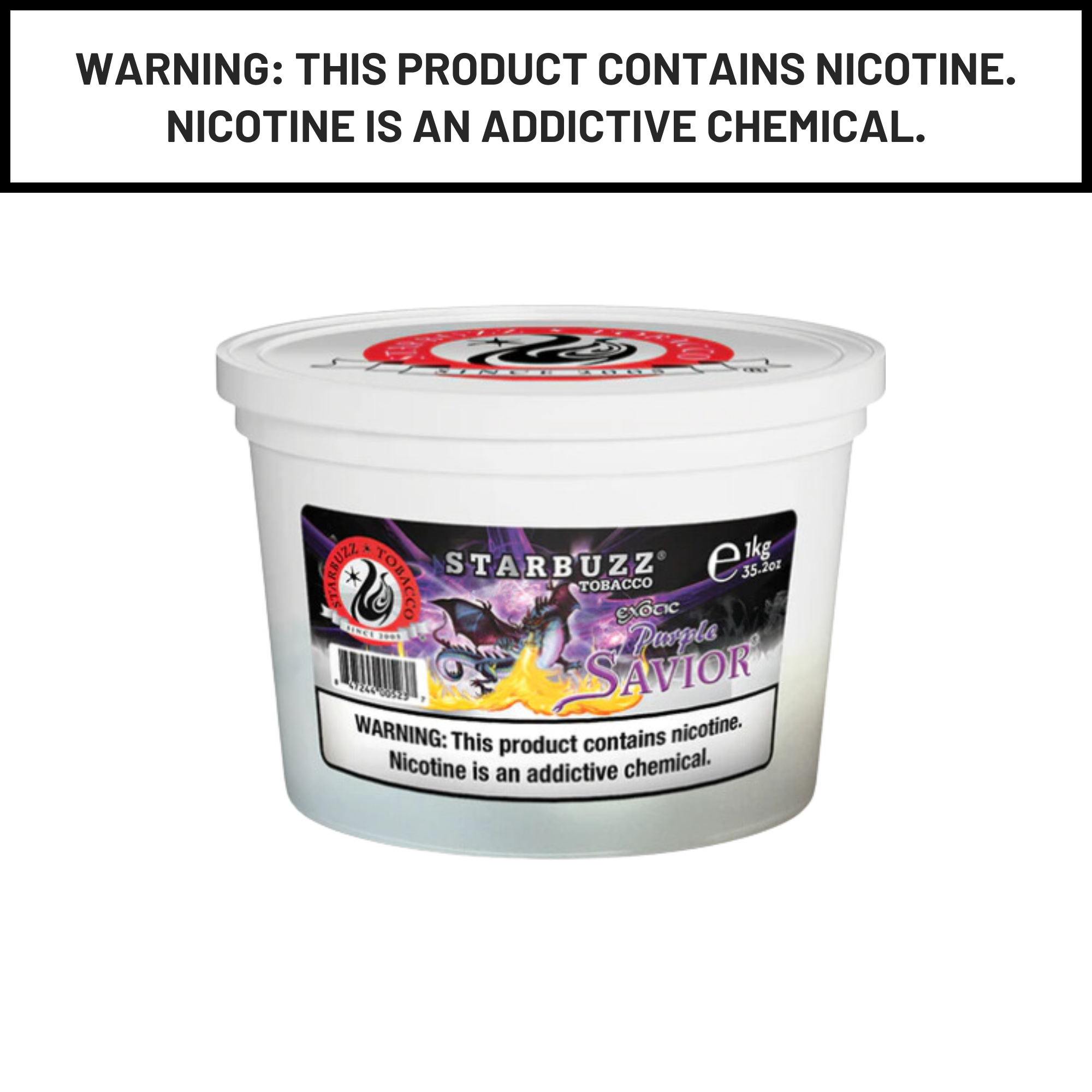 Starbuzz Bold Hookah Shisha Tobacco 1Kg - Hookah Paradise