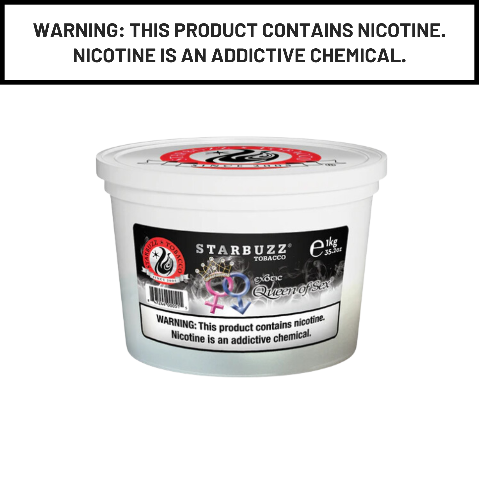 Starbuzz Bold Hookah Shisha Tobacco 1Kg - Hookah Paradise