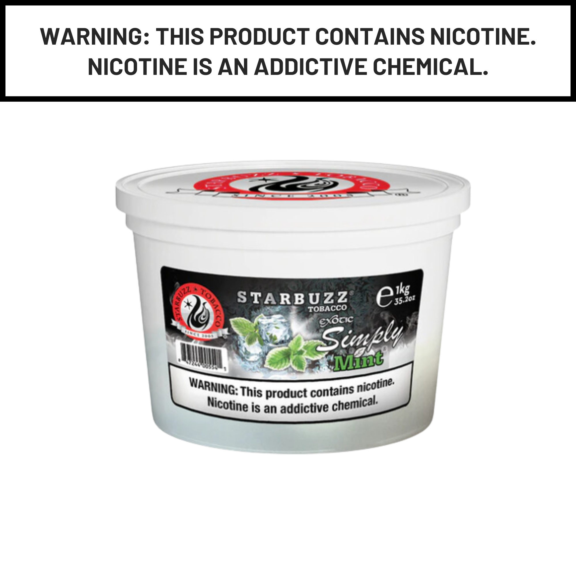 Starbuzz Bold Hookah Shisha Tobacco 1Kg - Hookah Paradise