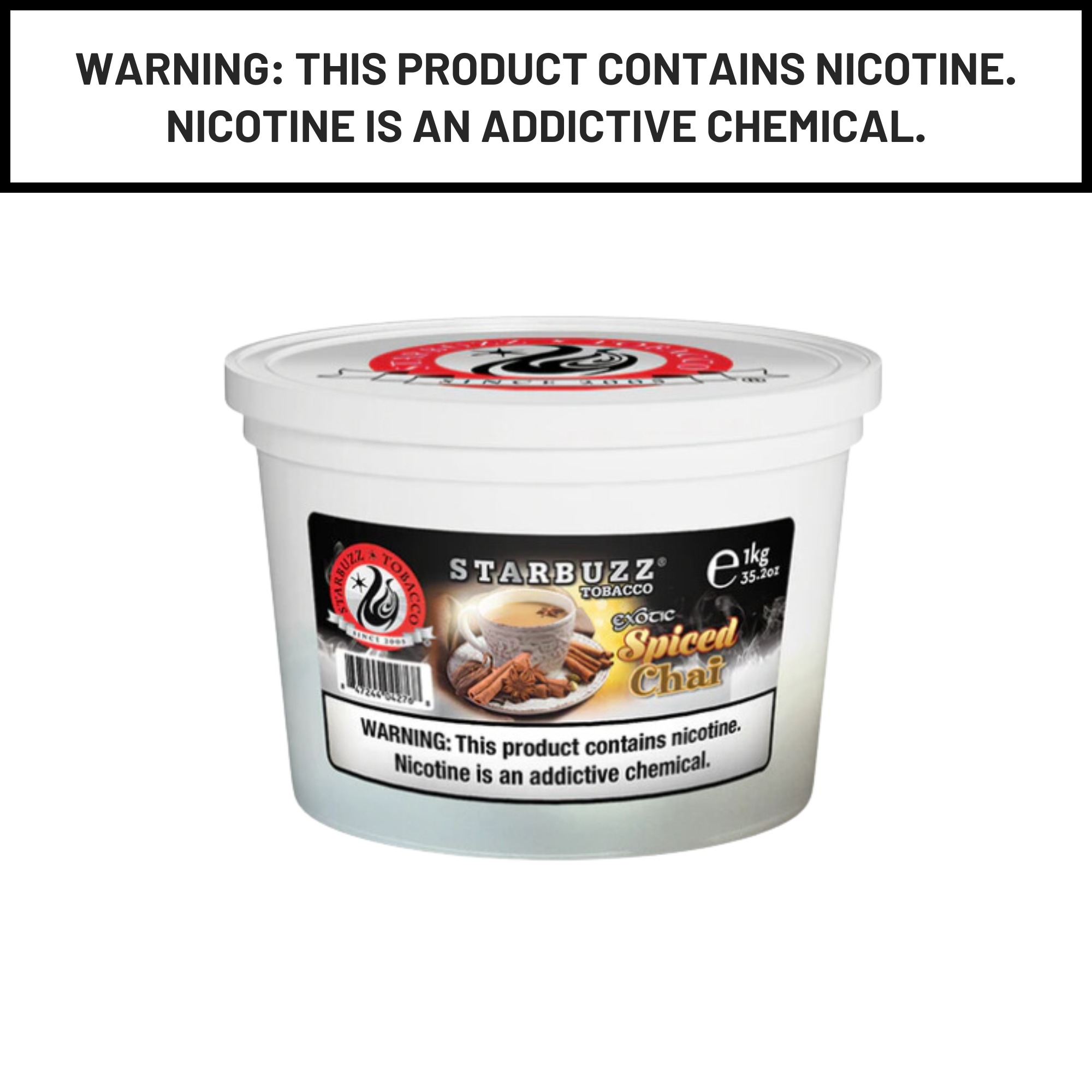 Starbuzz Bold Hookah Shisha Tobacco 1Kg - Hookah Paradise