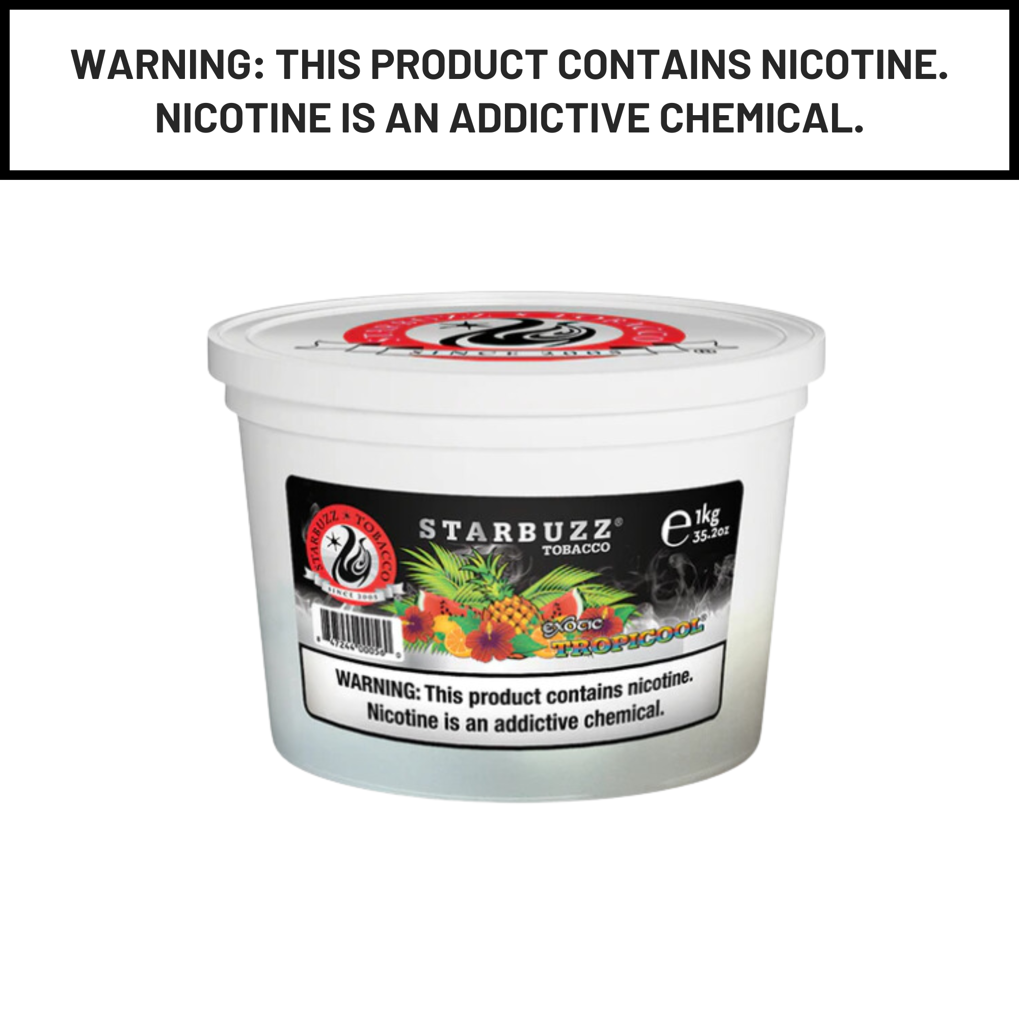 Starbuzz Bold Hookah Shisha Tobacco 1Kg - Hookah Paradise