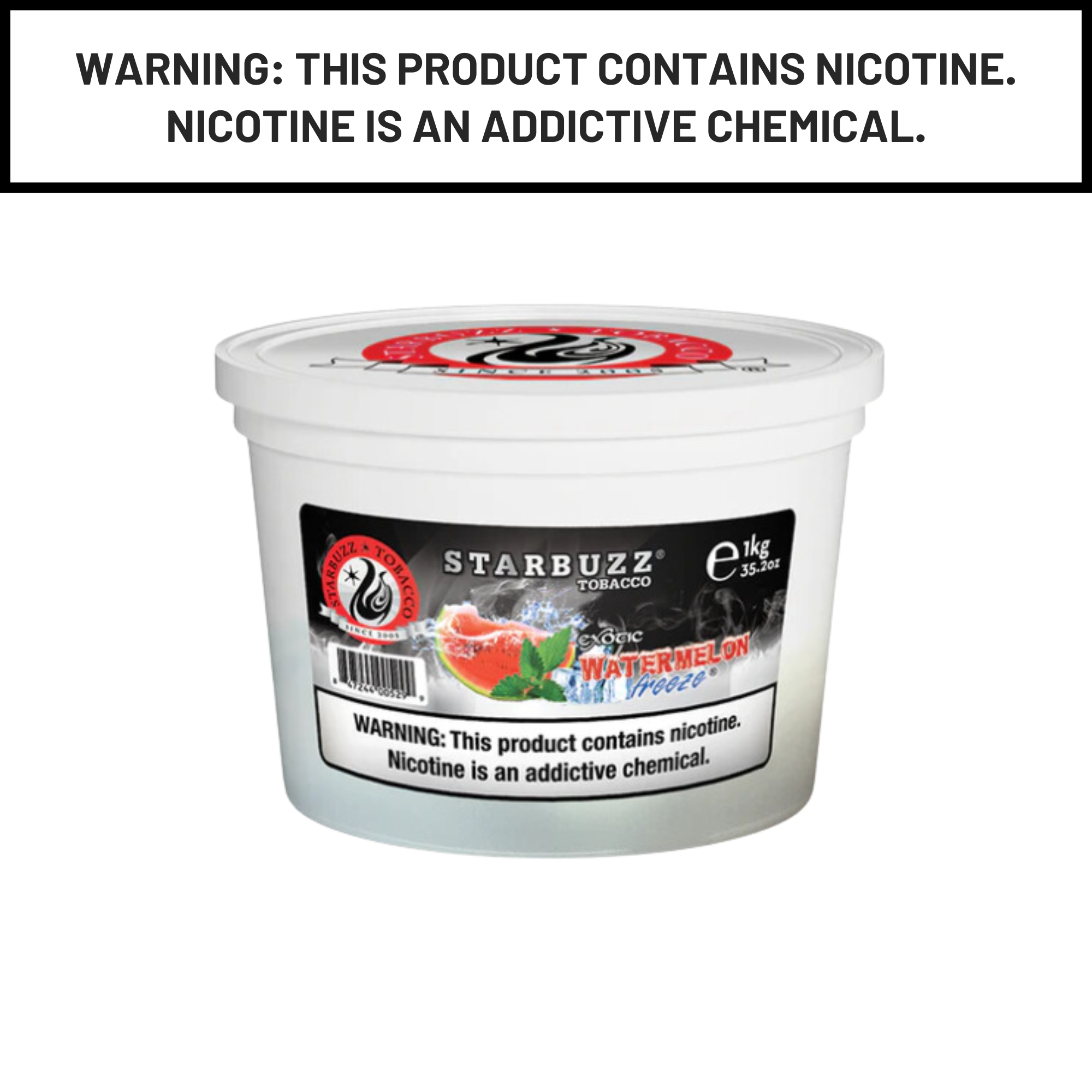 Starbuzz Bold Hookah Shisha Tobacco 1Kg - Hookah Paradise