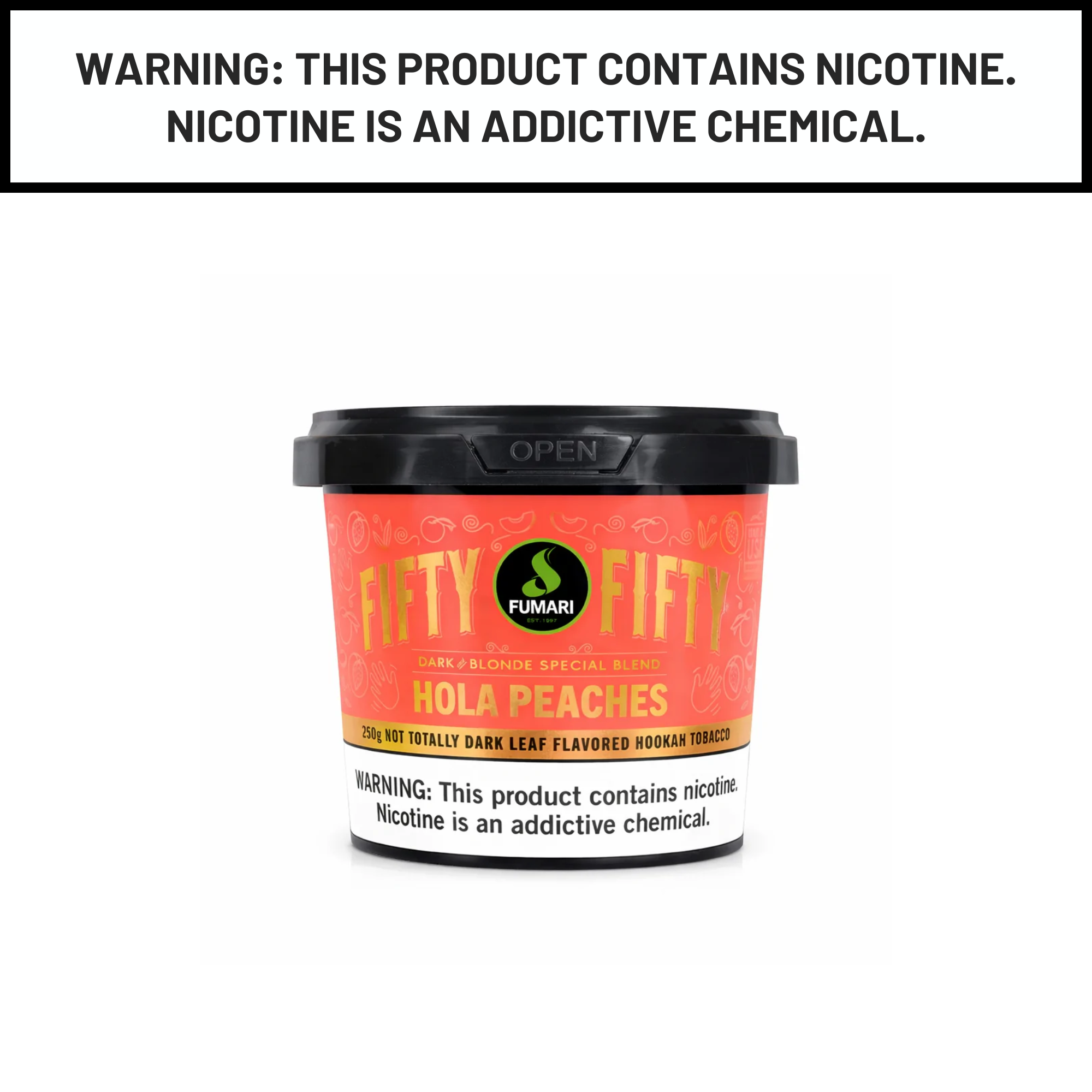 Fumari Fifty-Fifty Hookah Tobacco 250g