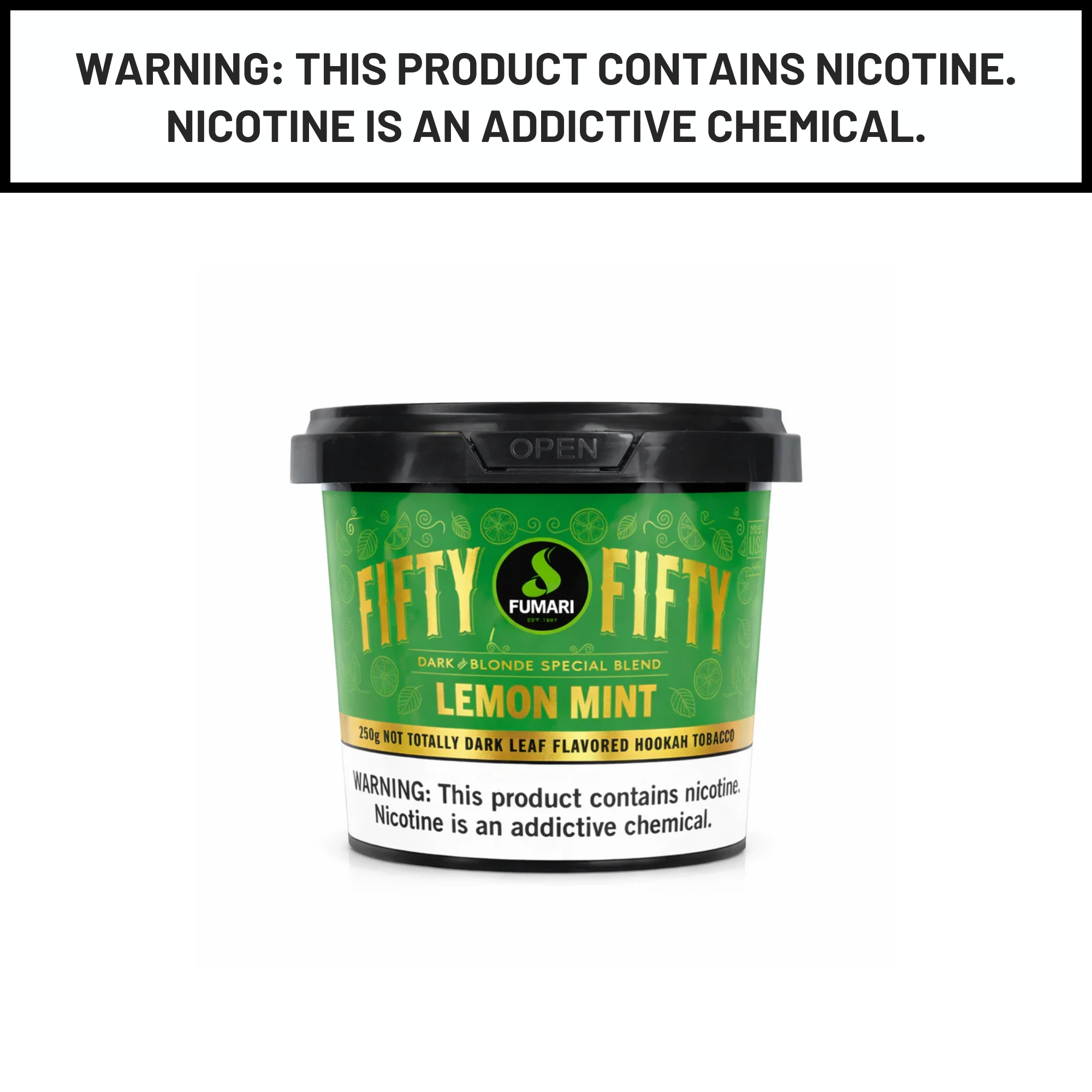 Fumari Fifty-Fifty Hookah Tobacco 250g
