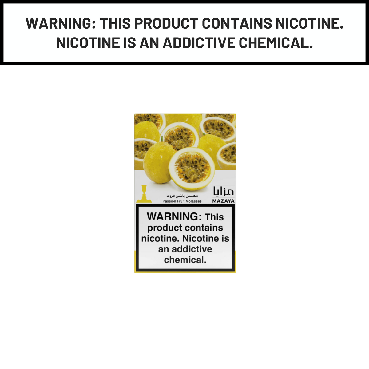 Mazaya Hookah Tobacco Passion Fruit 50g