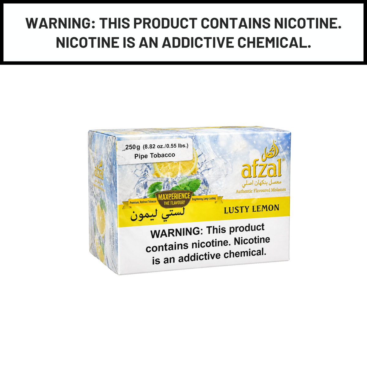 Afzal Hookah Tobacco Lusty Lemon 250g