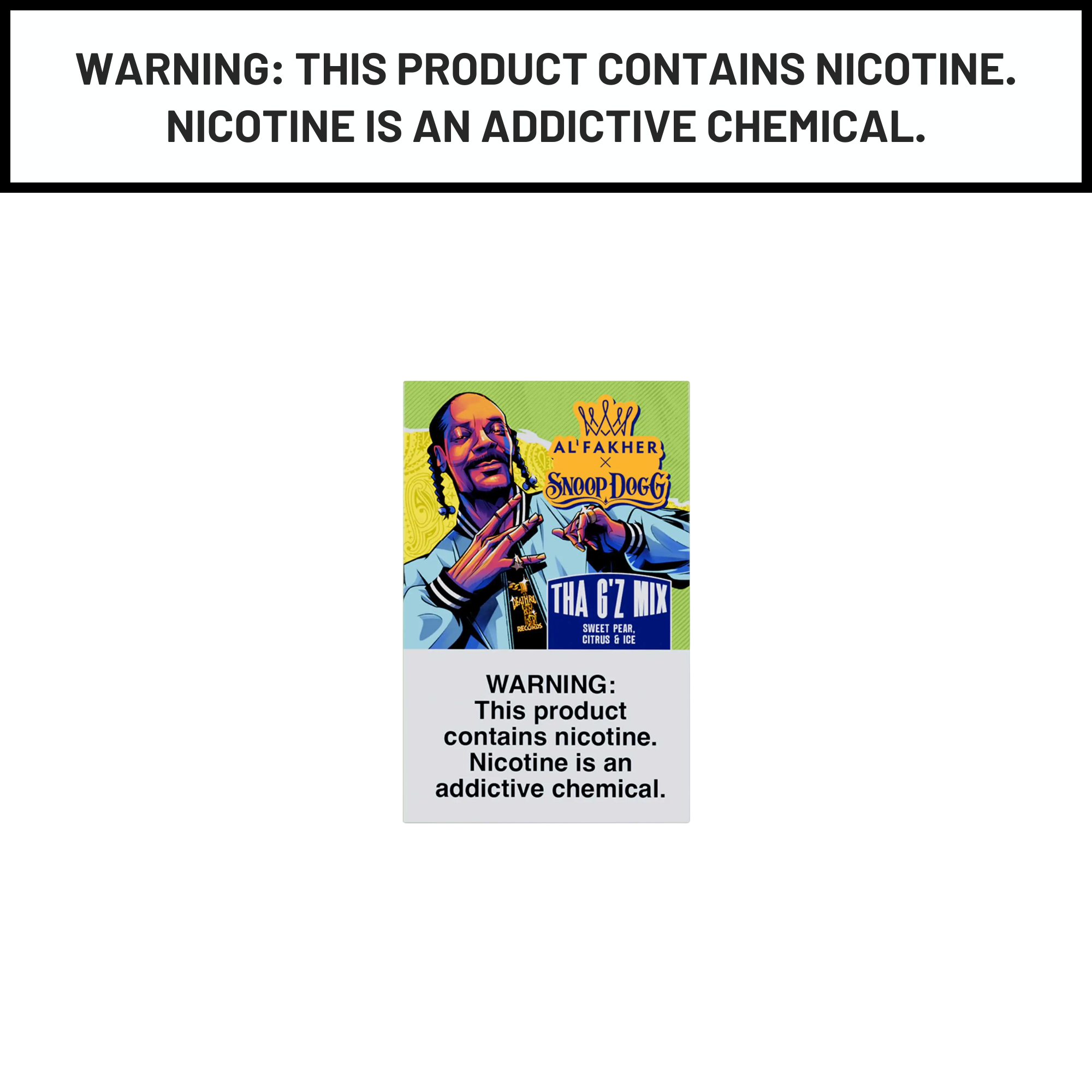 Snoop X Al Fakher Shisha Tobacco | 0.1lb