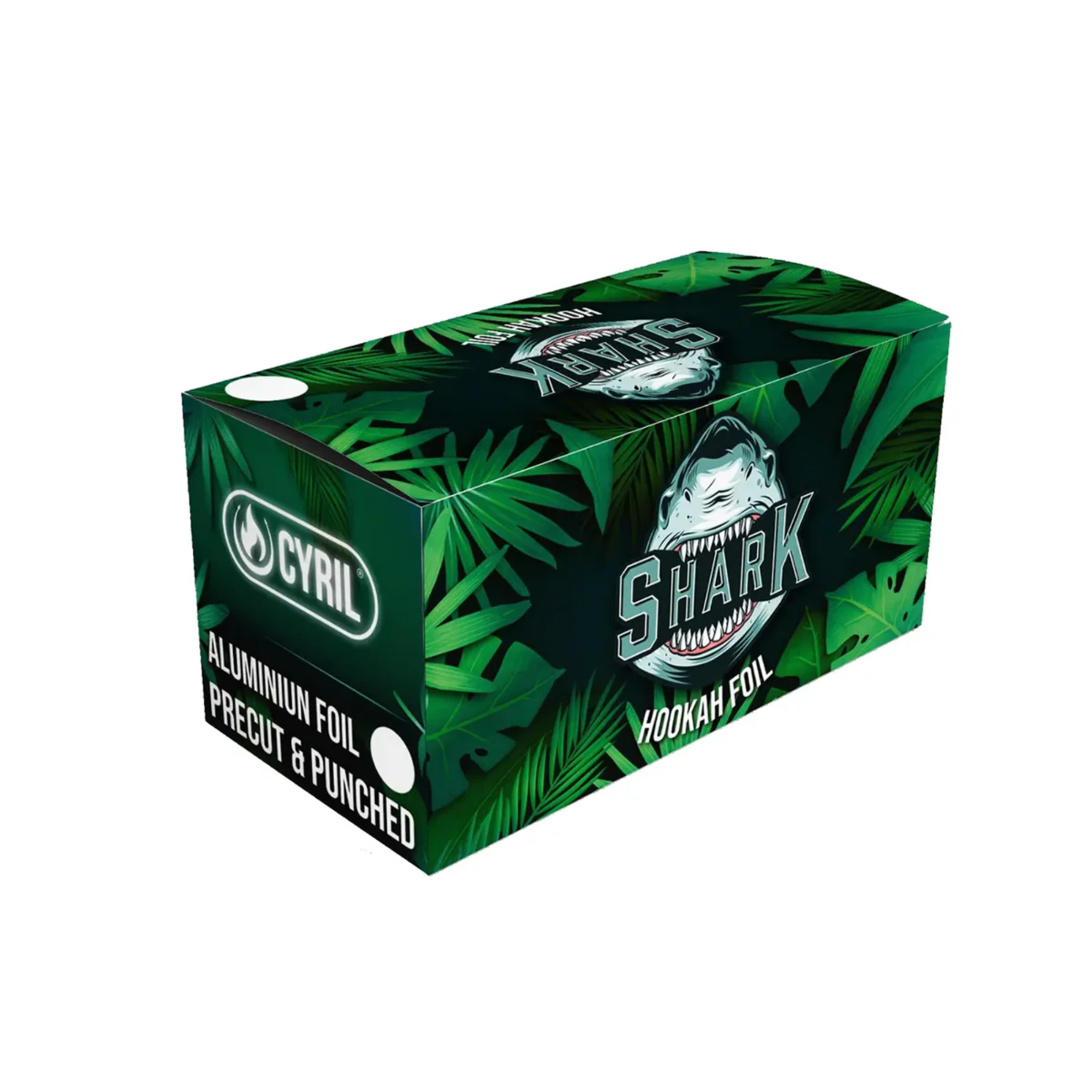 SHARK Pre-poked Foil | 50ct Rounded 4.7in