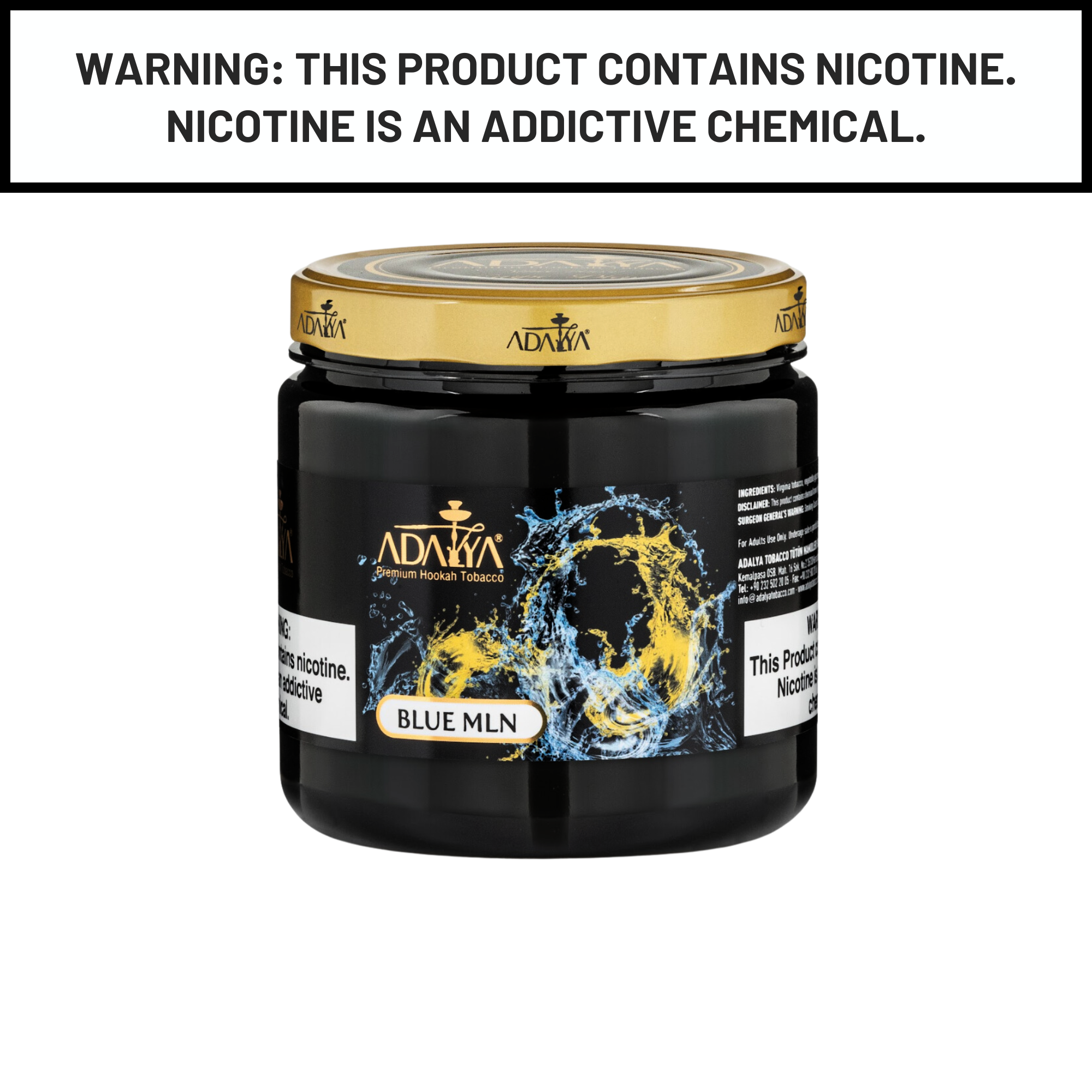 Adalya 1Kg Blue Melon Shisha Hookah Tobacco Flavors