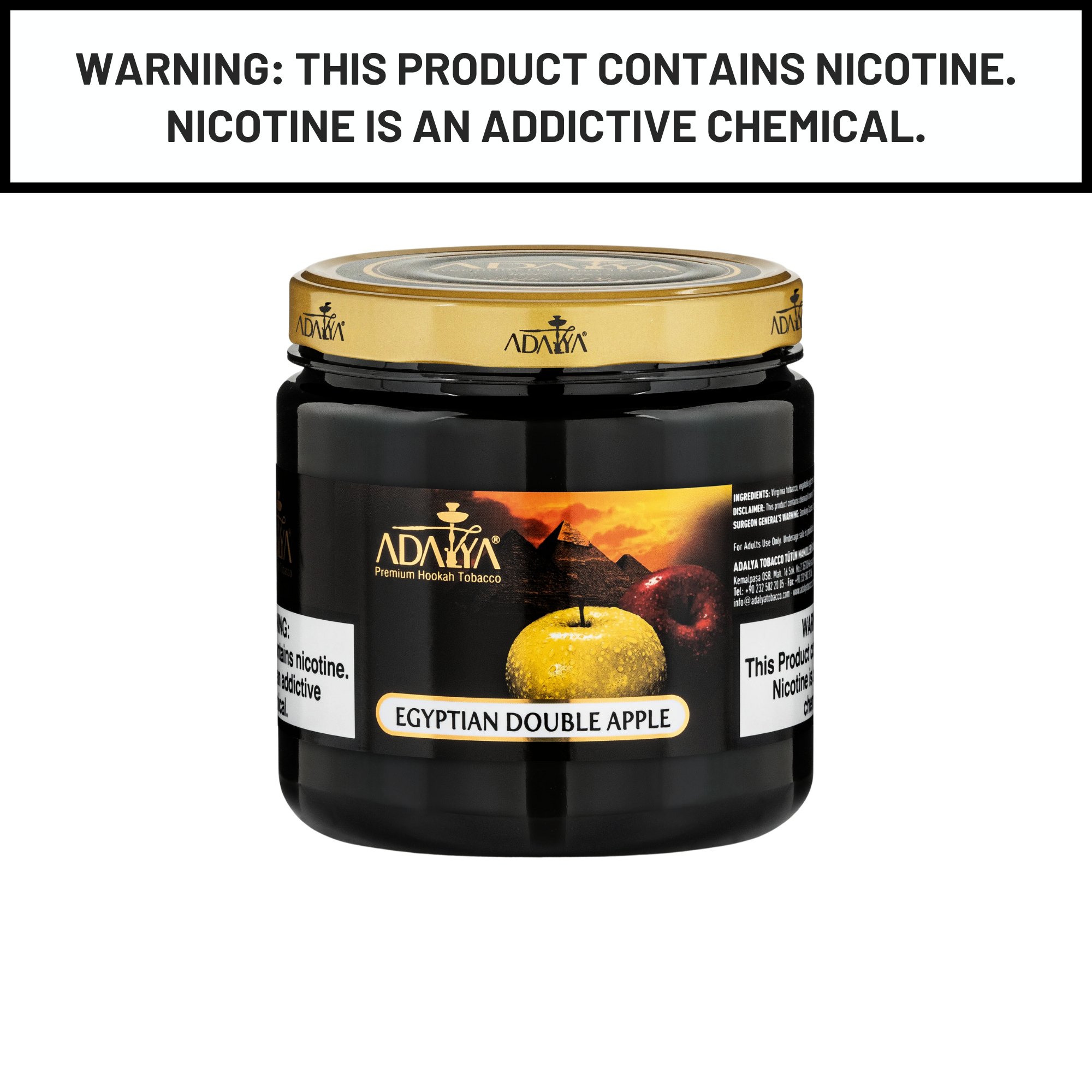 Adalya 1Kg Egyptian Double Apple Shisha Hookah Tobacco Flavors