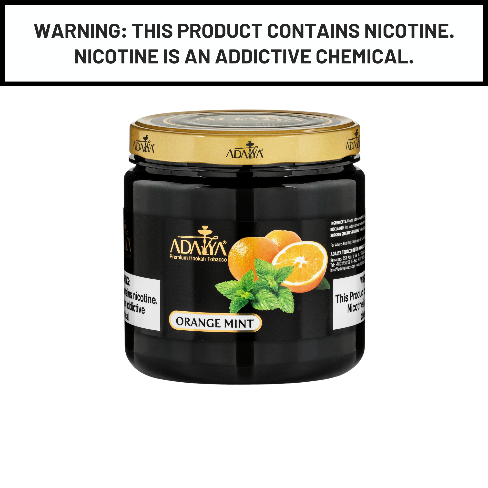 Adalya 1Kg Orange Mint Shisha Hookah Tobacco Flavors