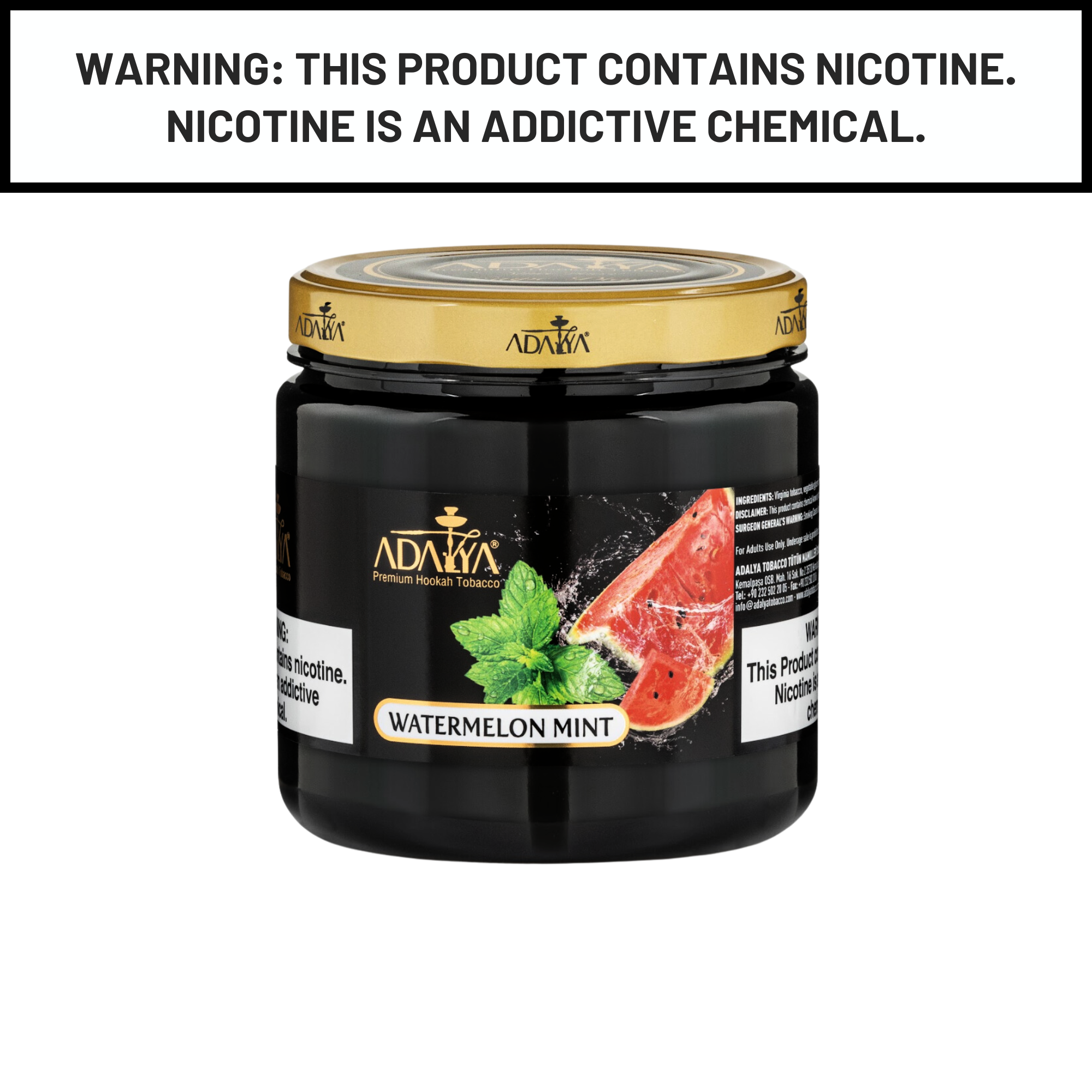 Adalya 1Kg Watermelon Mint Shisha Hookah Tobacco Flavors