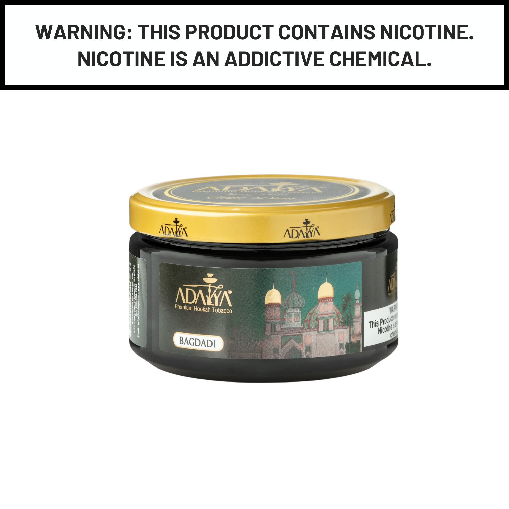 Adalya 250g Bagdadi Shisha Hookah Tobacco Flavors