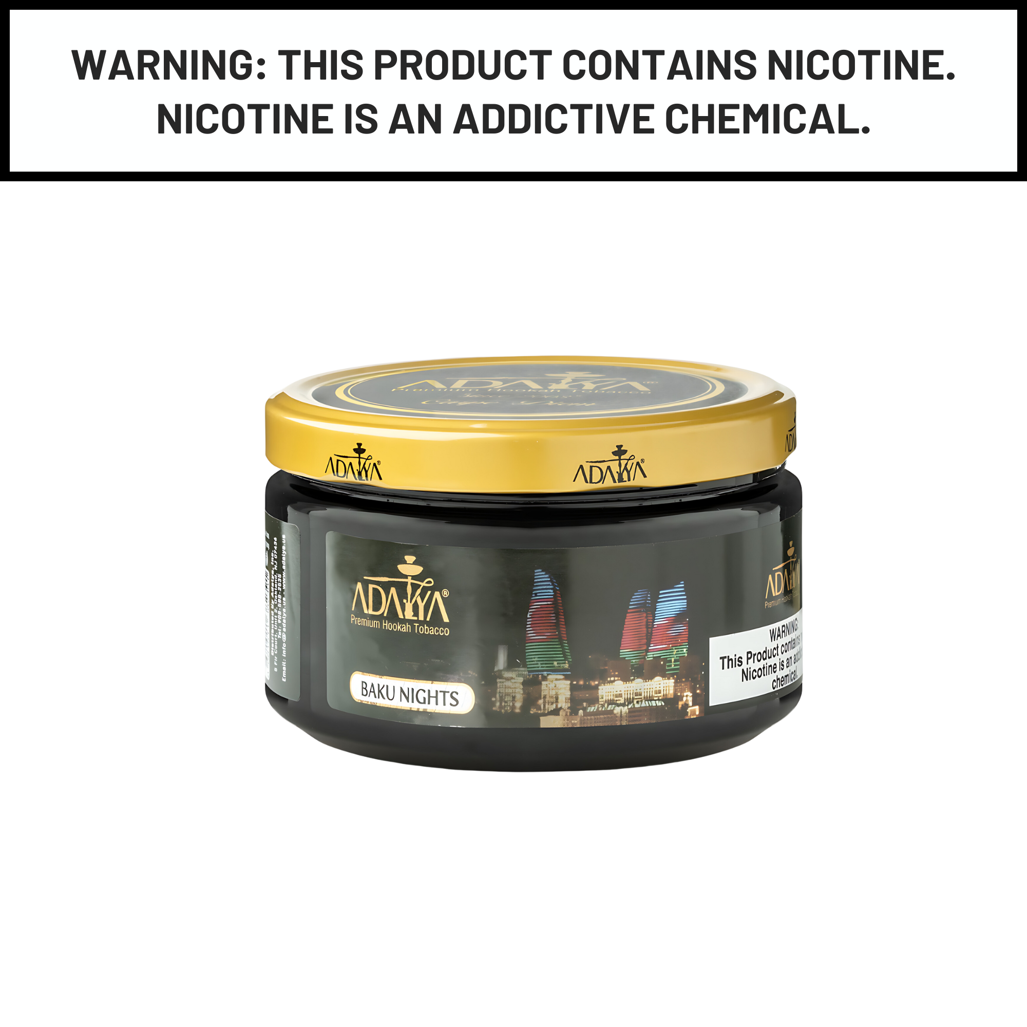 Adalya 250g Baku Nights Shisha Hookah Tobacco Flavors