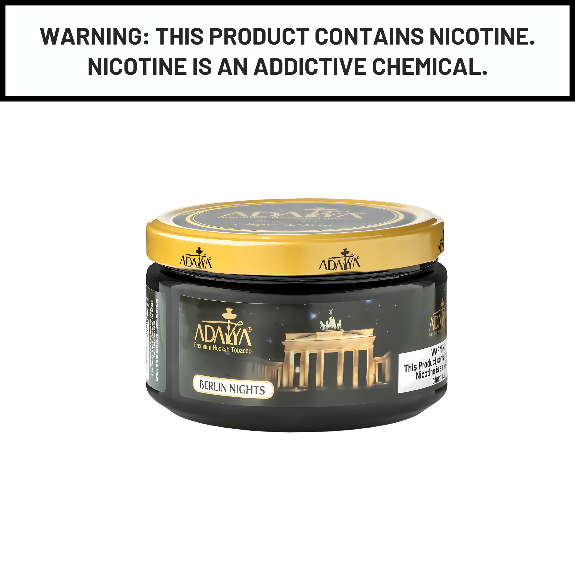 Adalya 250g Berlin Nights Shisha Hookah Tobacco Flavors