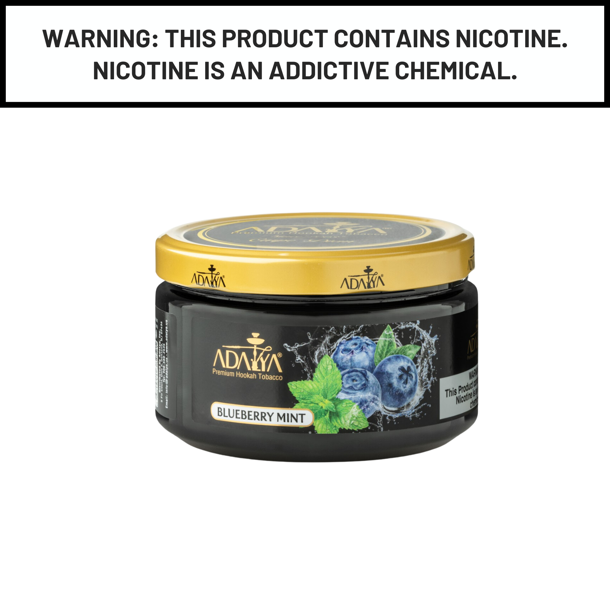 Adalya 250g Blueberry Mint Shisha Hookah Tobacco Flavors
