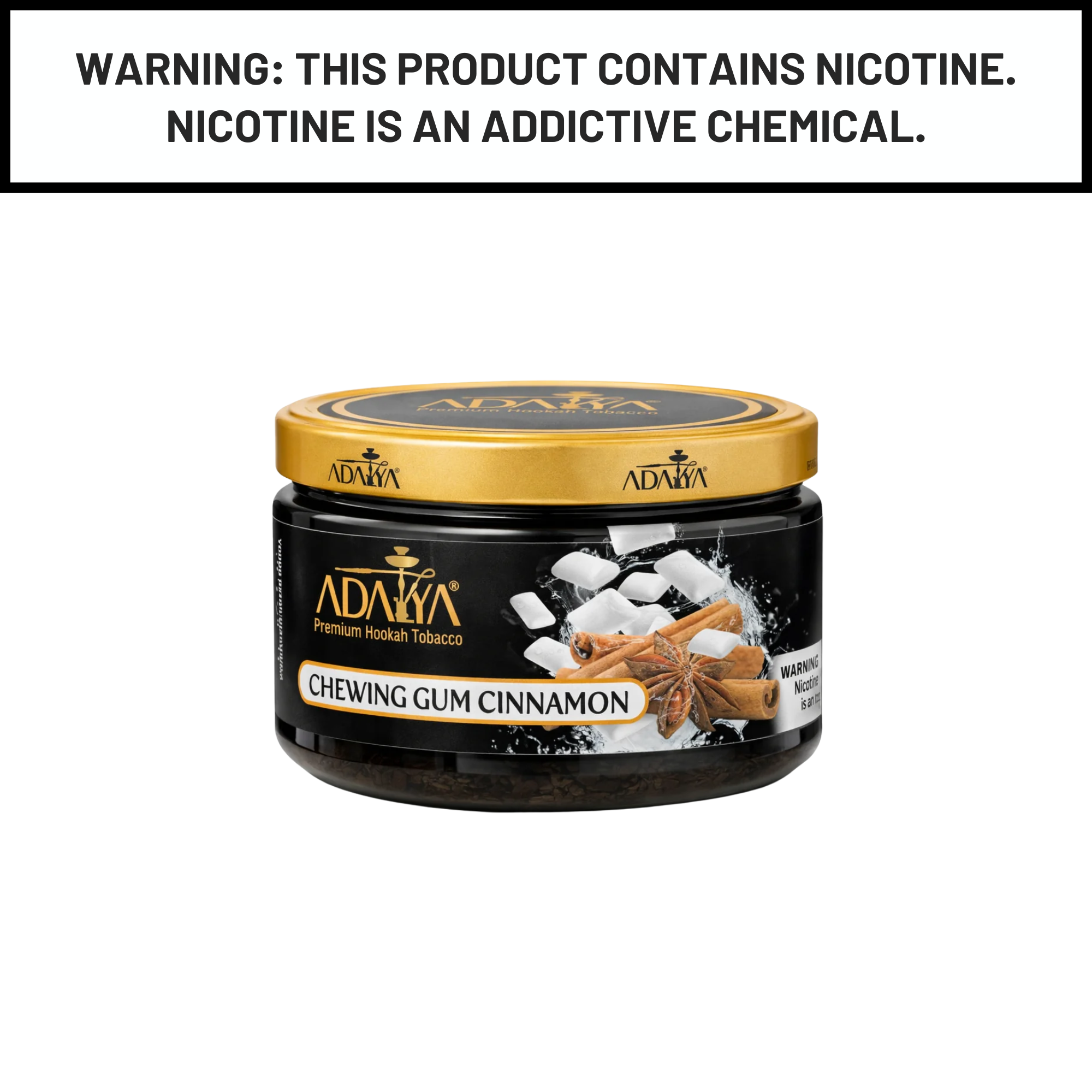 Adalya 250g Chewing gum Cinnamon Shisha Hookah Tobacco Flavors