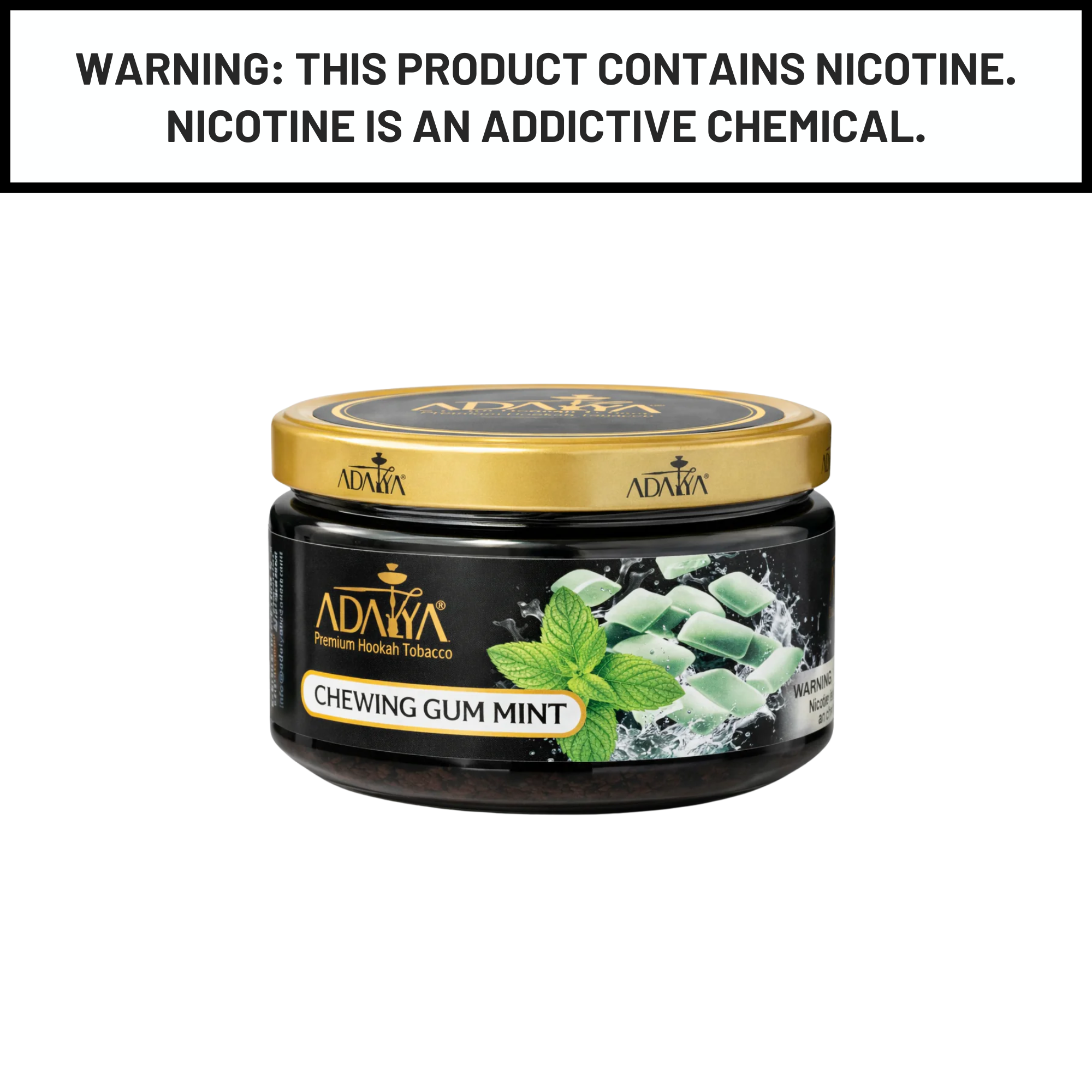 Adalya 250g Chewing gum Mint Shisha Hookah Tobacco Flavors