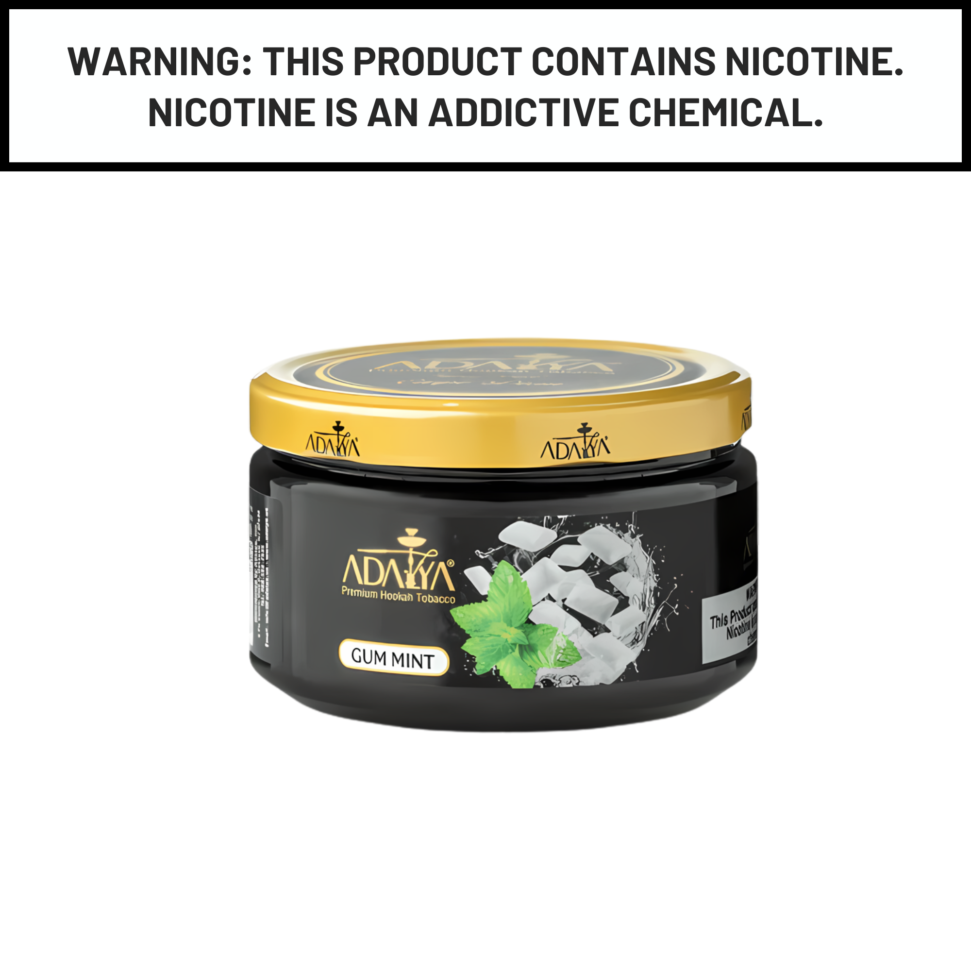Adalya 250g Gum Mint Shisha Hookah Tobacco Flavors