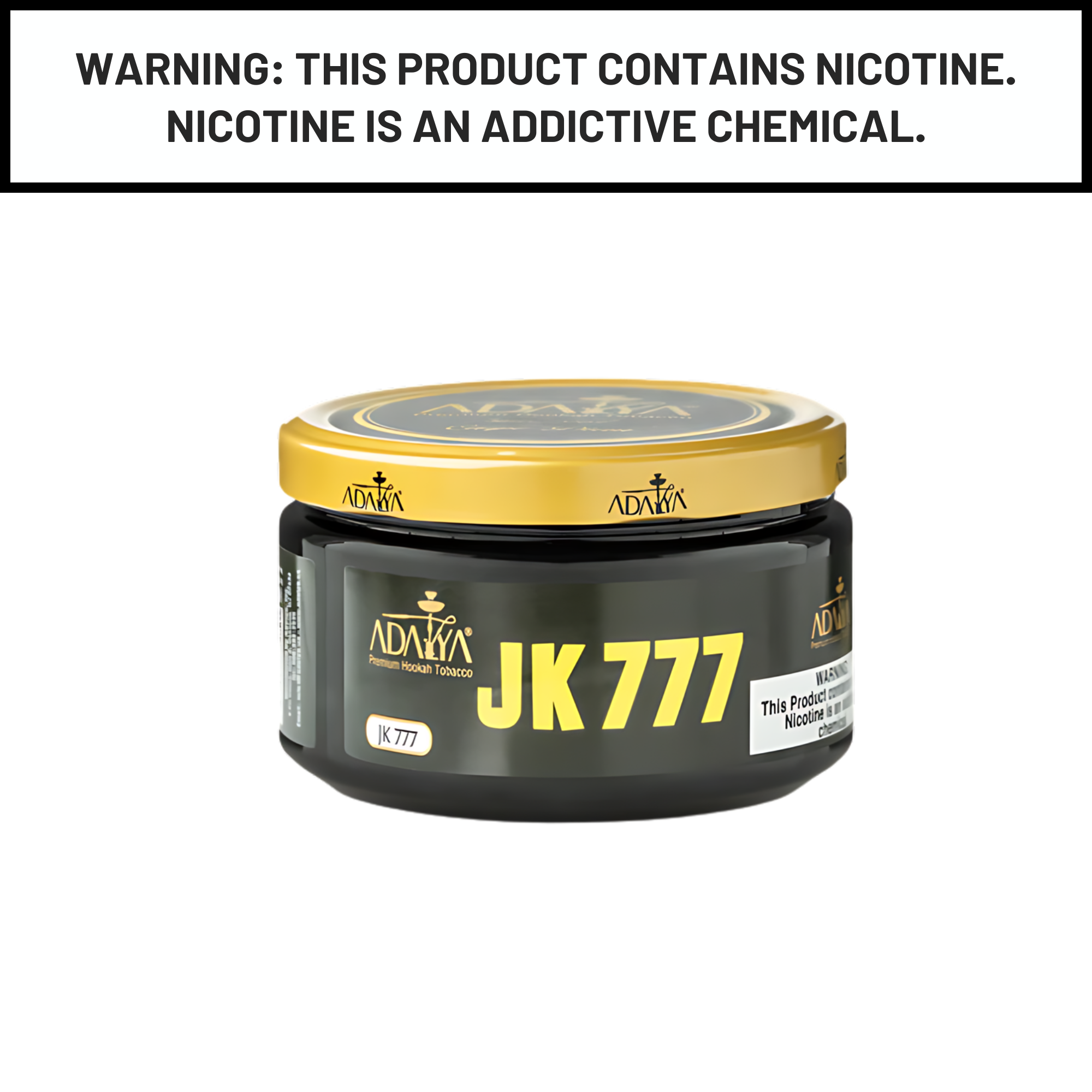 Adalya 250g JK 777 Shisha Hookah Tobacco Flavors