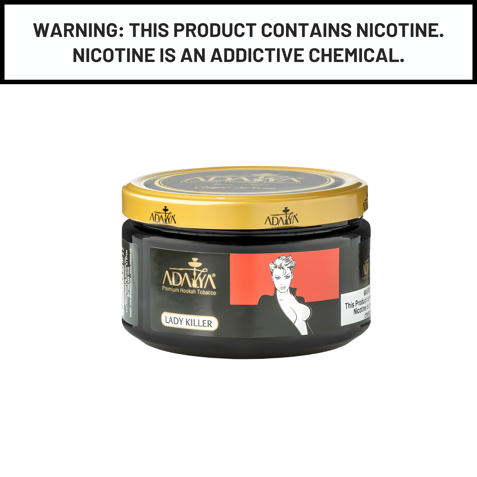 Adalya 250g Lady Killer Shisha Hookah Tobacco Flavors