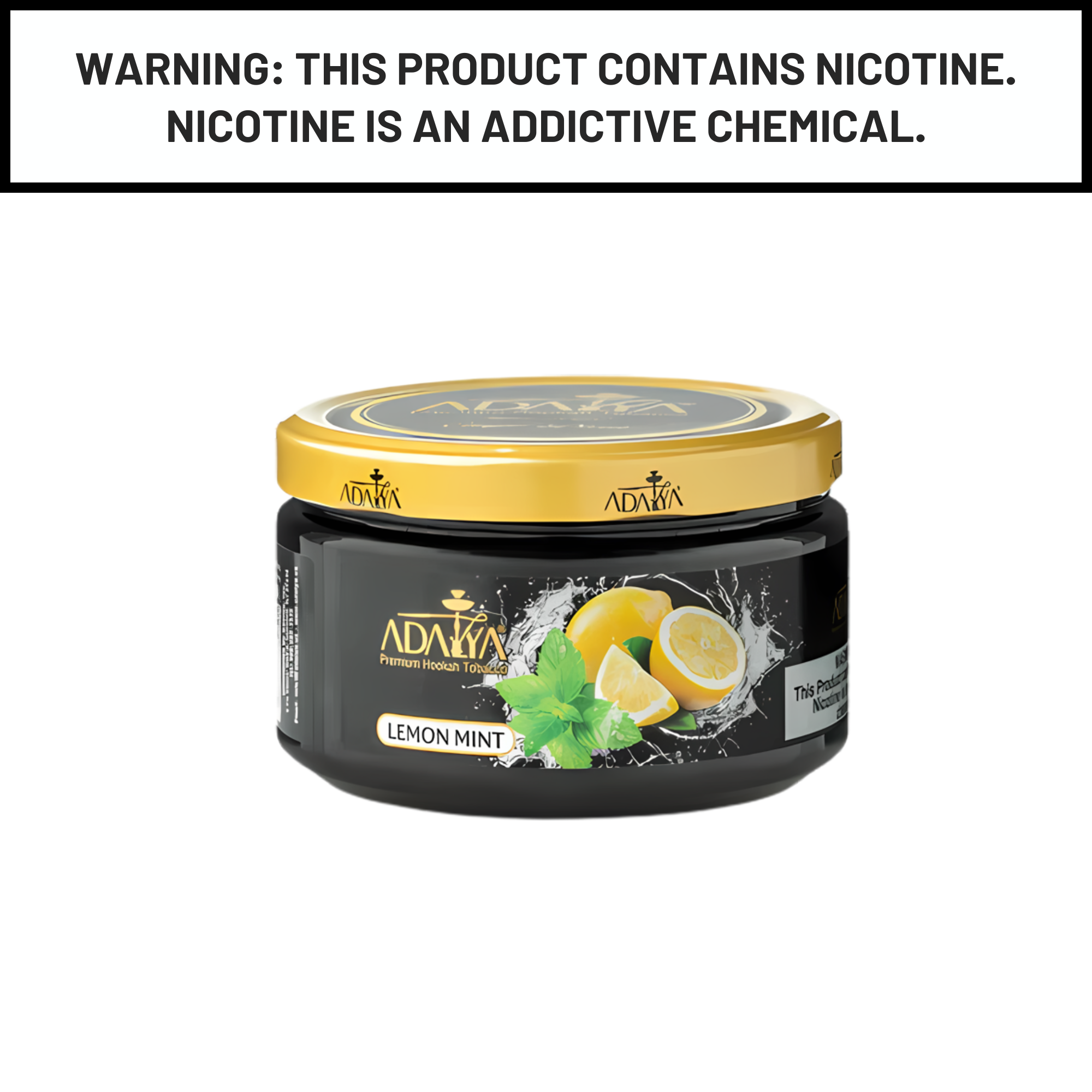 Adalya 250g Lemon Mint Shisha Hookah Tobacco Flavors