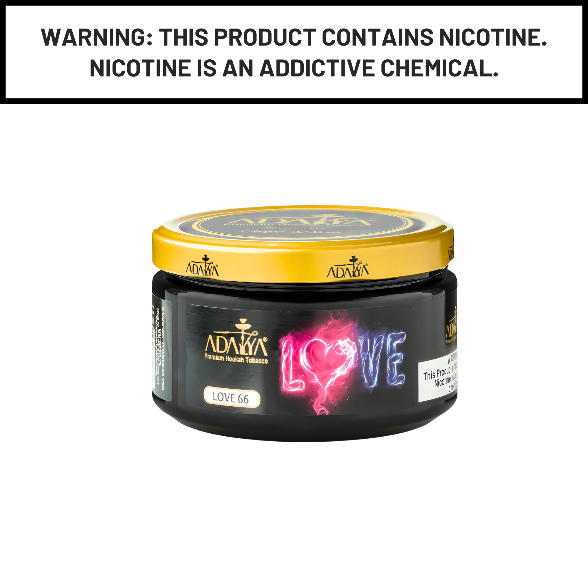 Adalya 250g Love 66 Shisha Hookah Tobacco Flavors