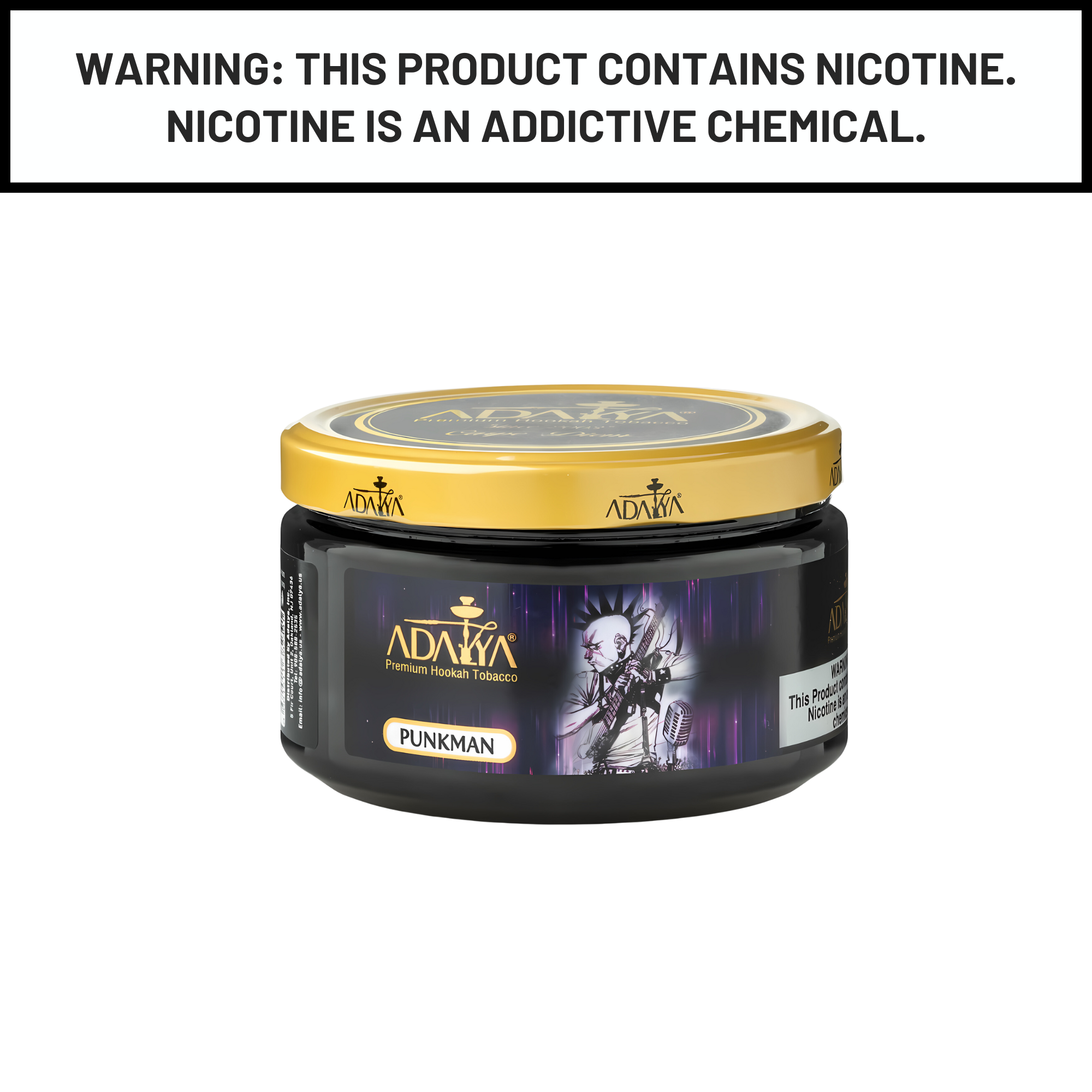 Adalya 250g Punkman Shisha Hookah Tobacco Flavors