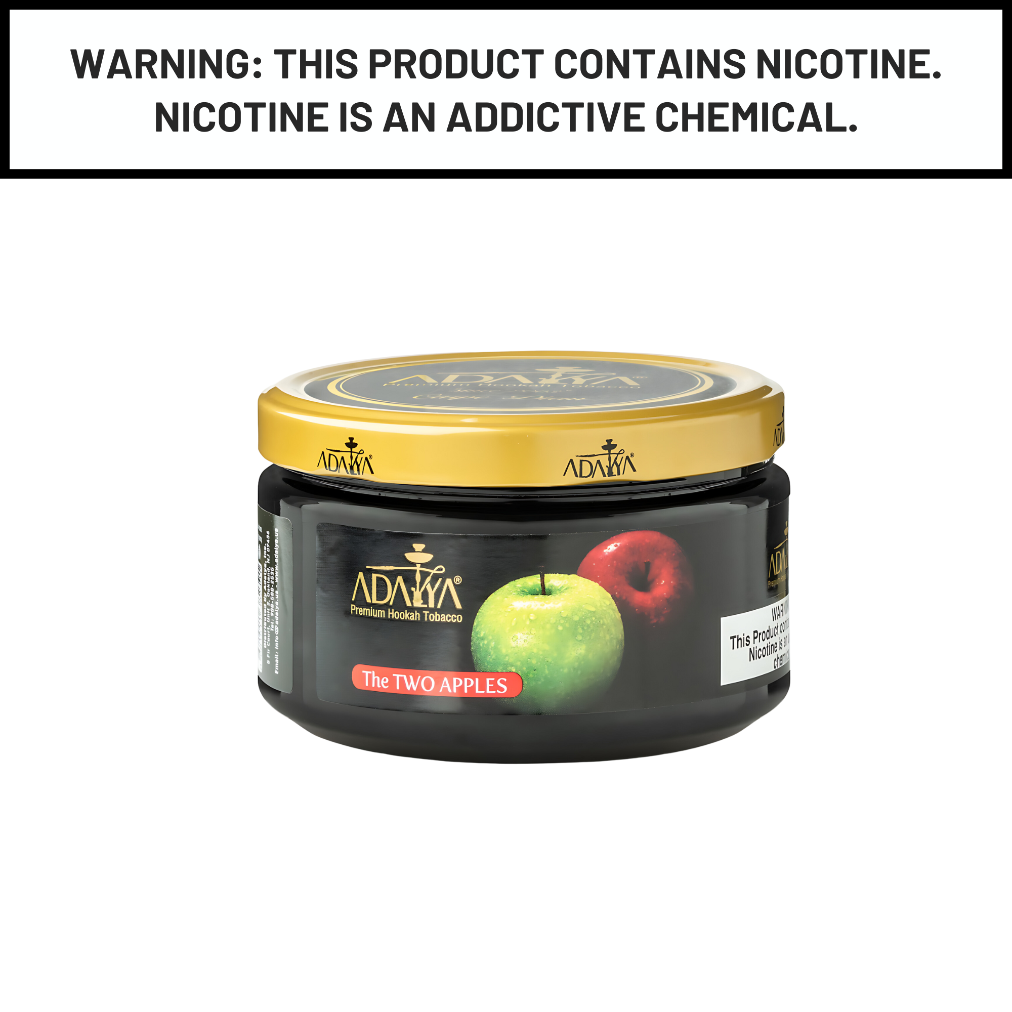 Adalya 250g Two Apples Shisha Hookah Tobacco Flavors