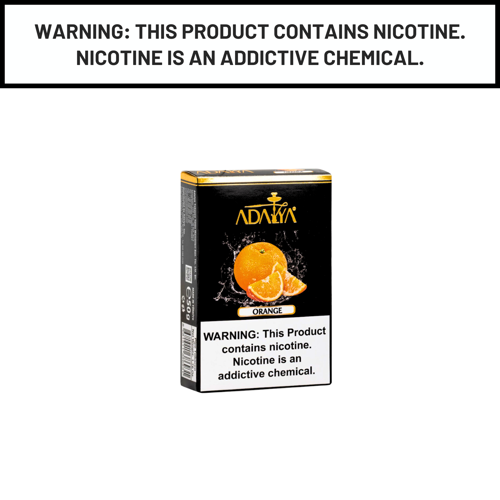 Adalya 50g Orange Shisha Hookah Tobacco Flavors