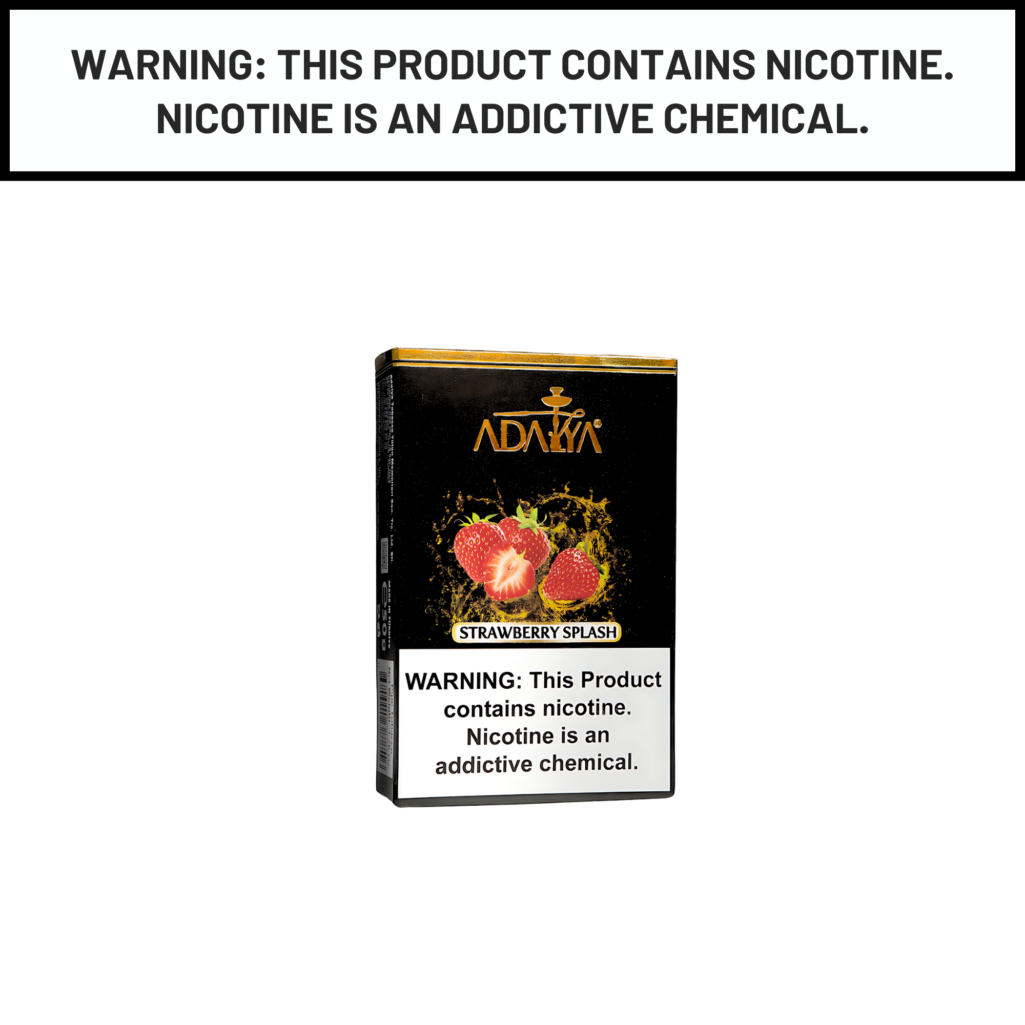 Adalya 50g Strawberry Splash Shisha Hookah Tobacco Flavors