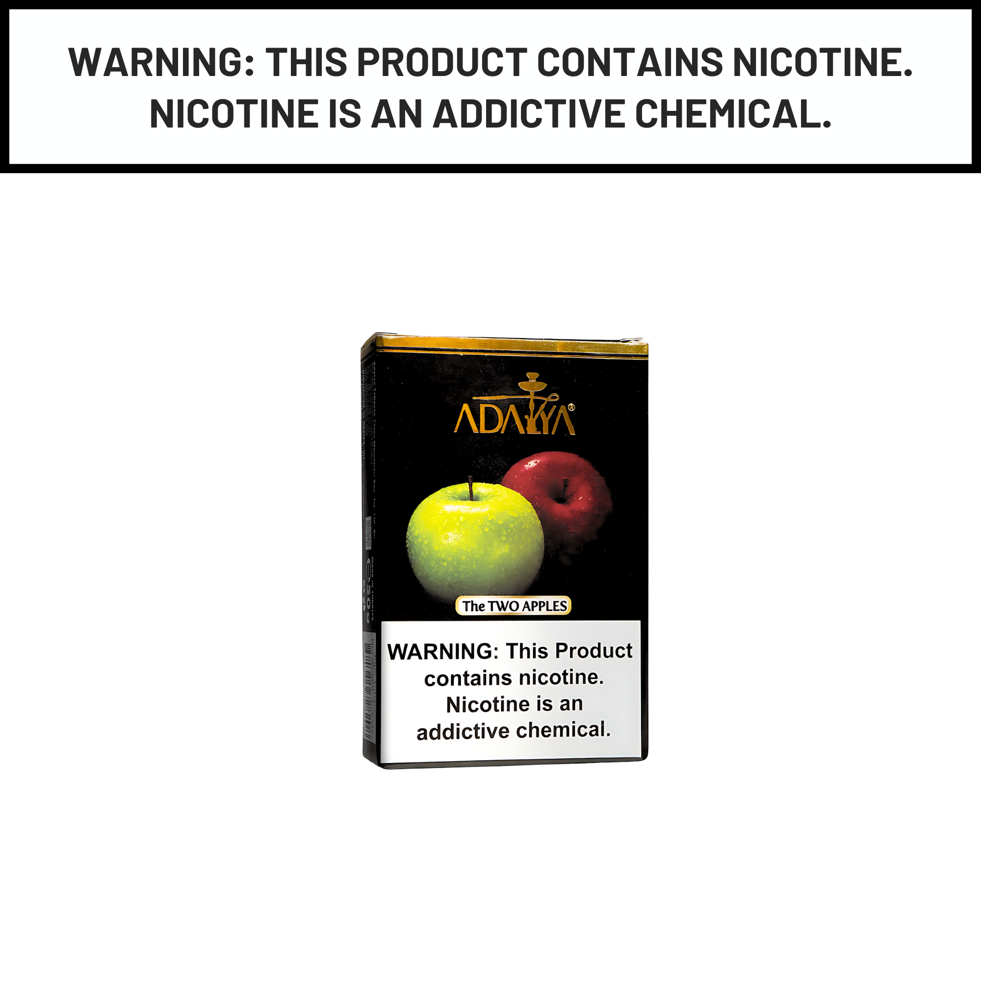 Adalya 50g Two Apples Shisha Hookah Tobacco Flavors