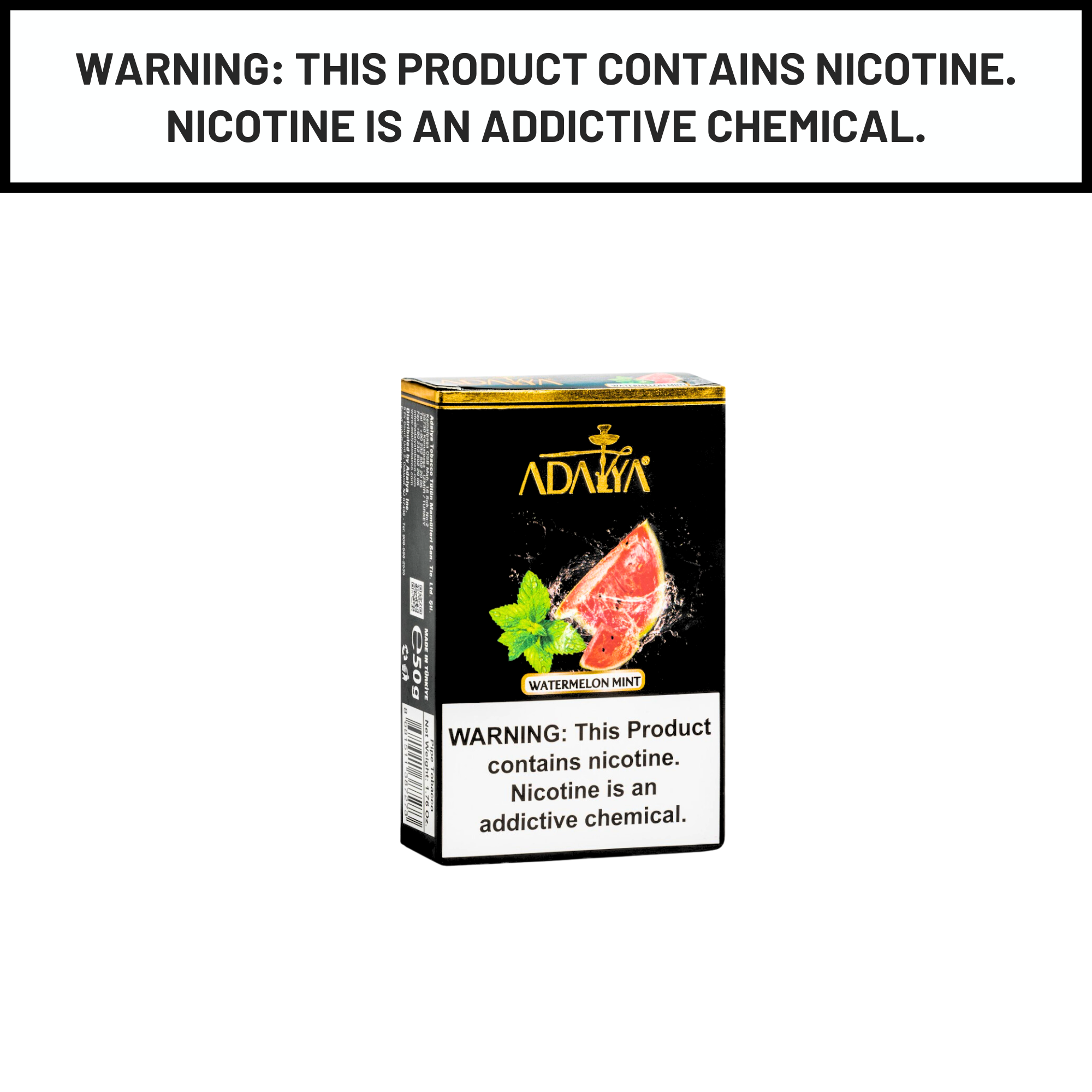Adalya 50g Watermelon Mint Shisha Hookah Tobacco Flavors