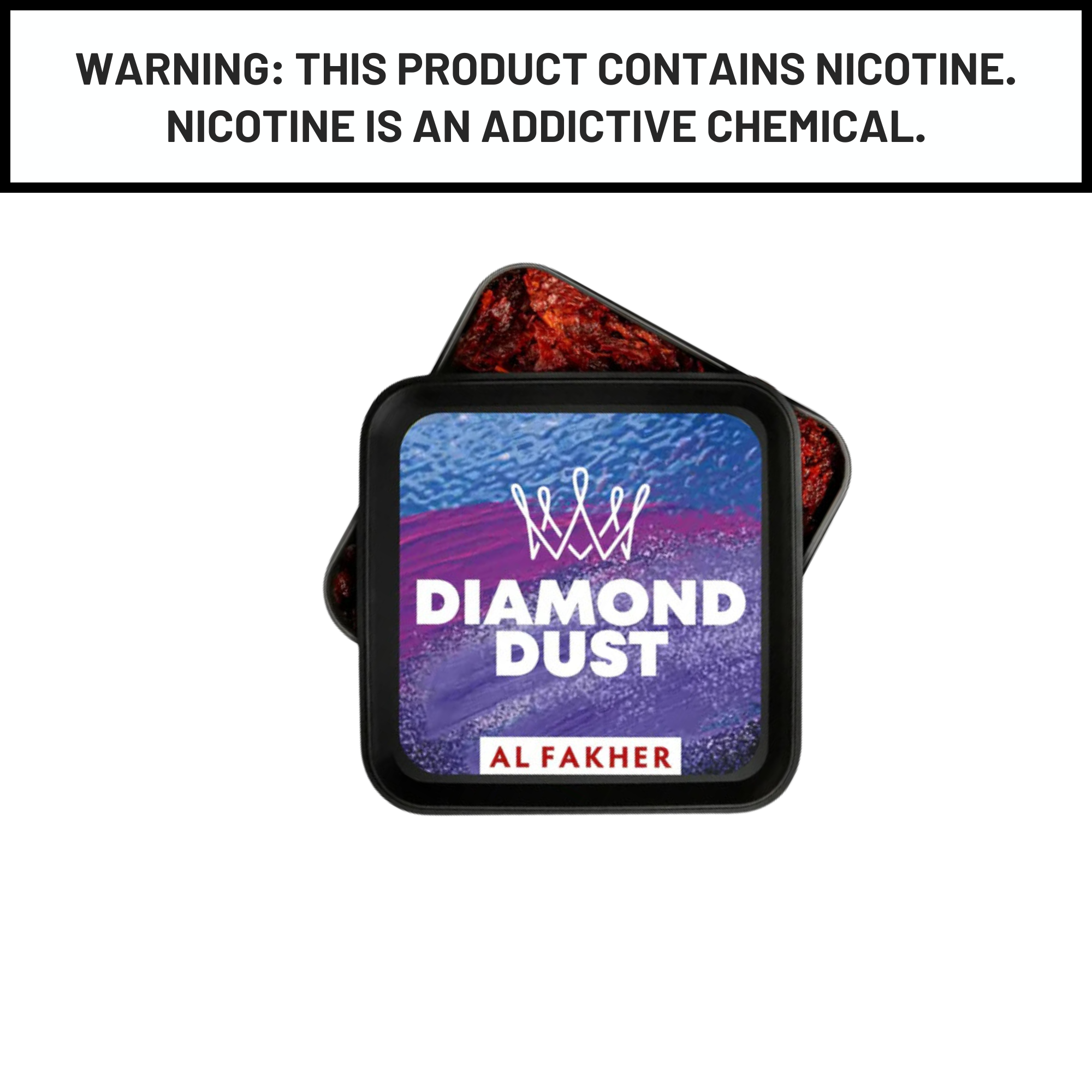 Al Fakher 250g Diamond Dust Shisha Hookah Tobacco Flavors