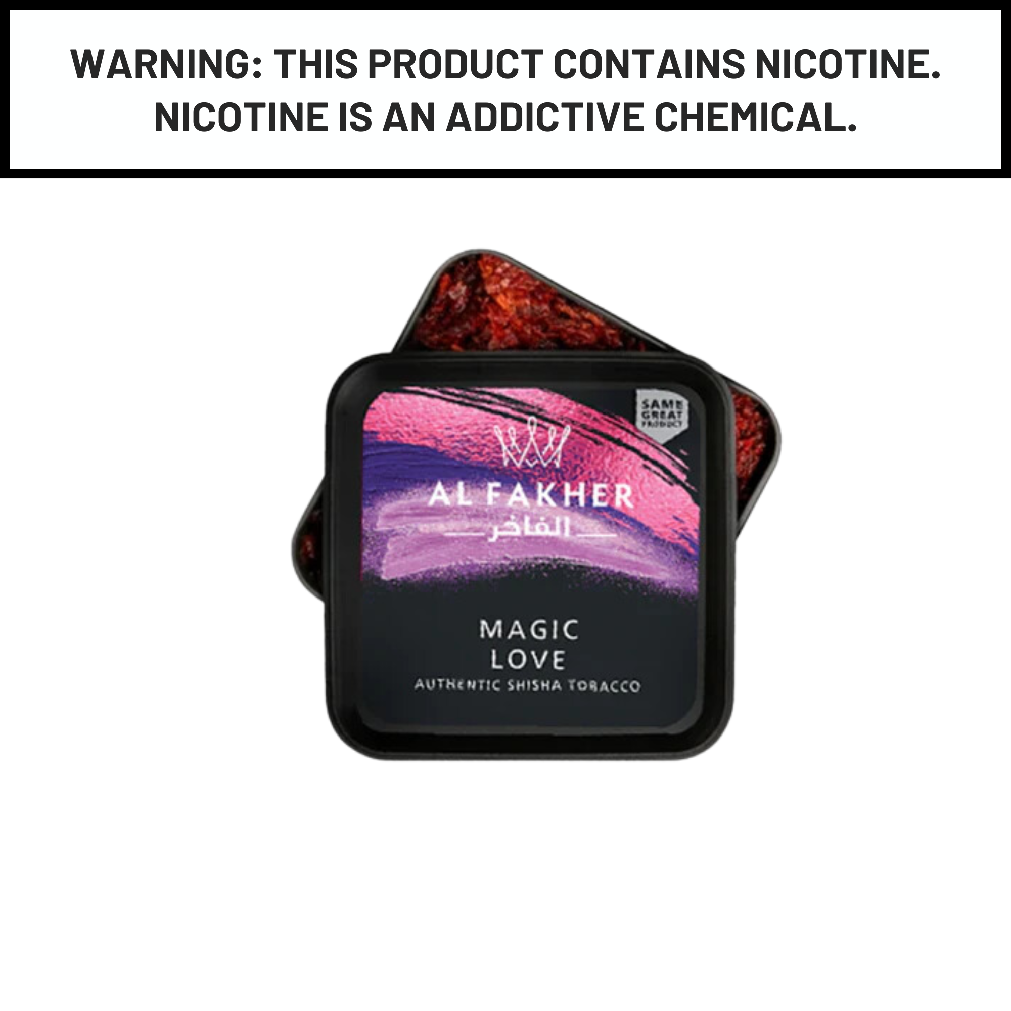 Al Fakher 250g Magic Love Shisha Hookah Tobacco Flavors