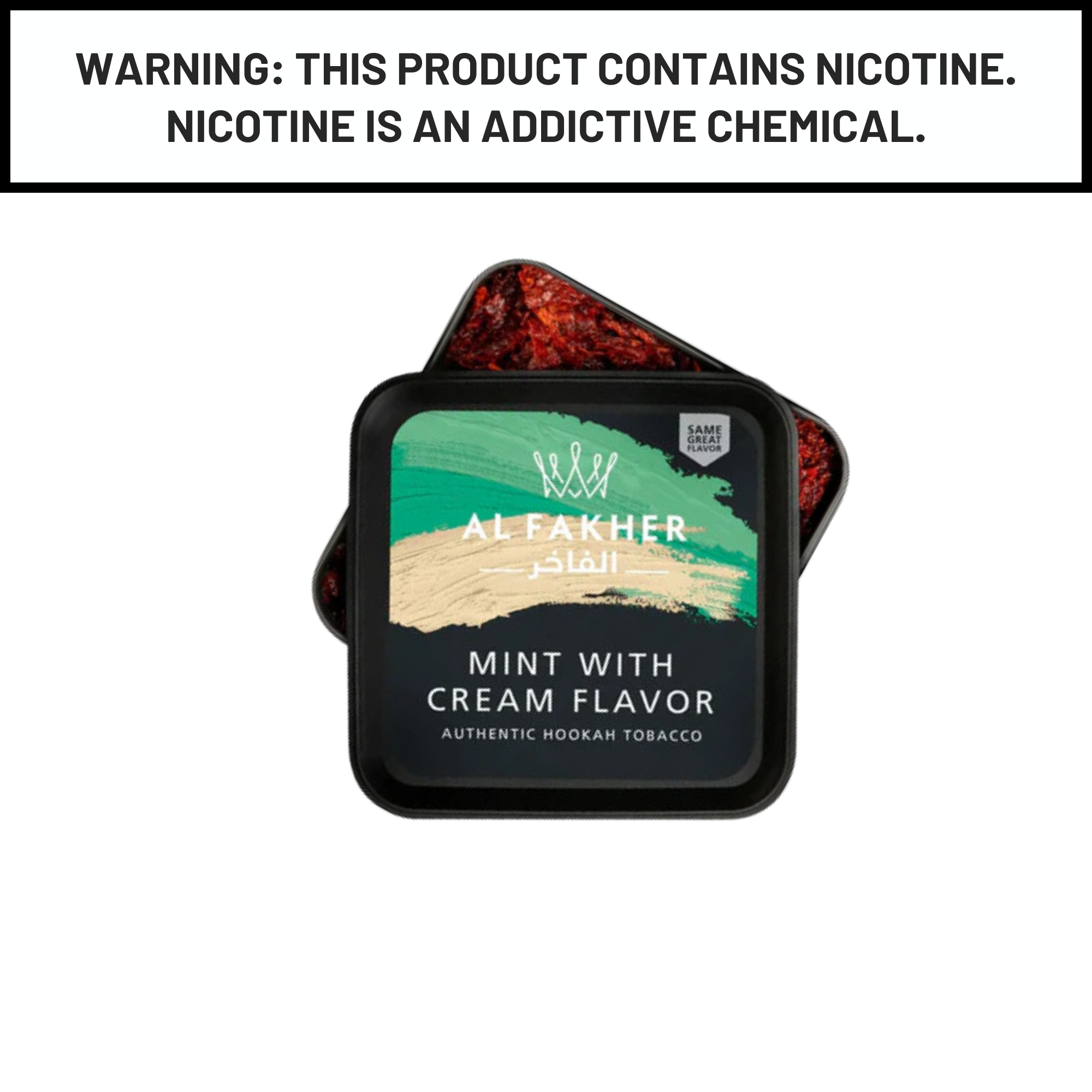 Al Fakher 250g Mint Cream Shisha Hookah Tobacco Flavors