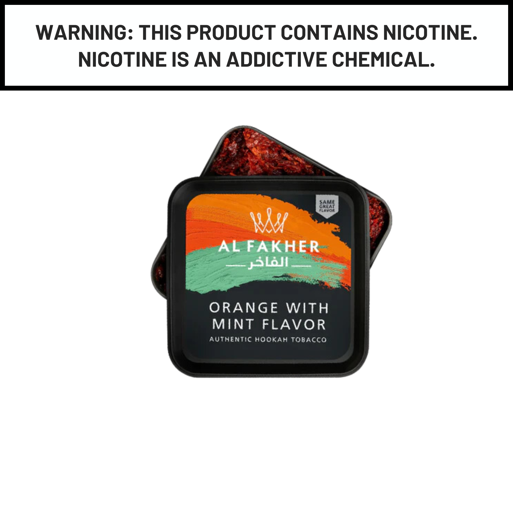 Al Fakher 250g Orange Mint Shisha Hookah Tobacco Flavors